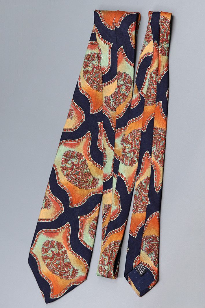Other Vintage René Lezard Tie - Bold Paisley Print Size ONE SIZE - 8 Thumbnail