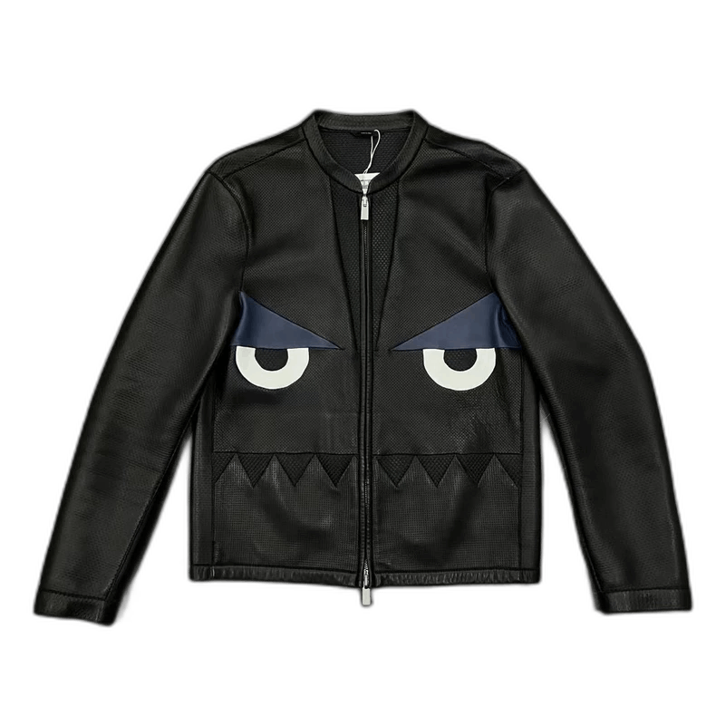 Fendi Little Monster Leather Jacket