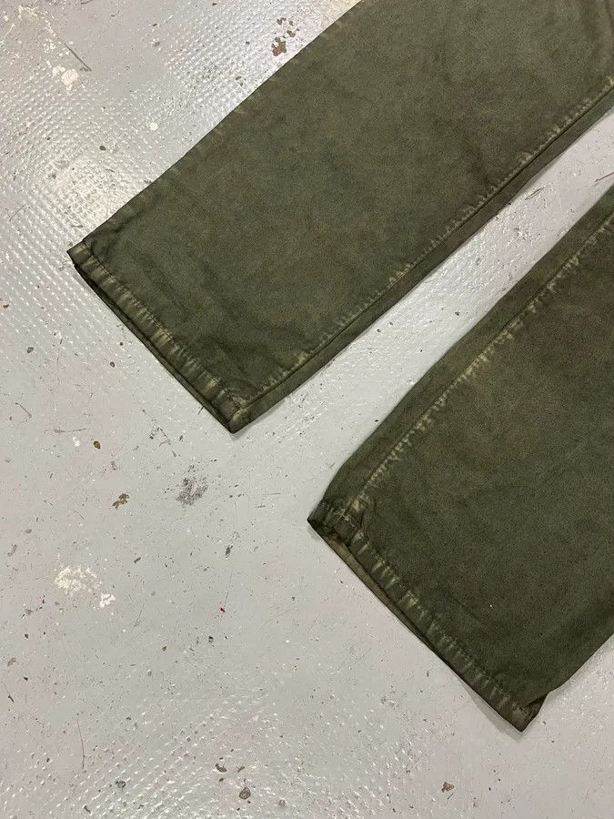 Dolce & Gabbana SS2006 Dolce & Gabbana Olive Green Pants Size US 31 - 7 Thumbnail