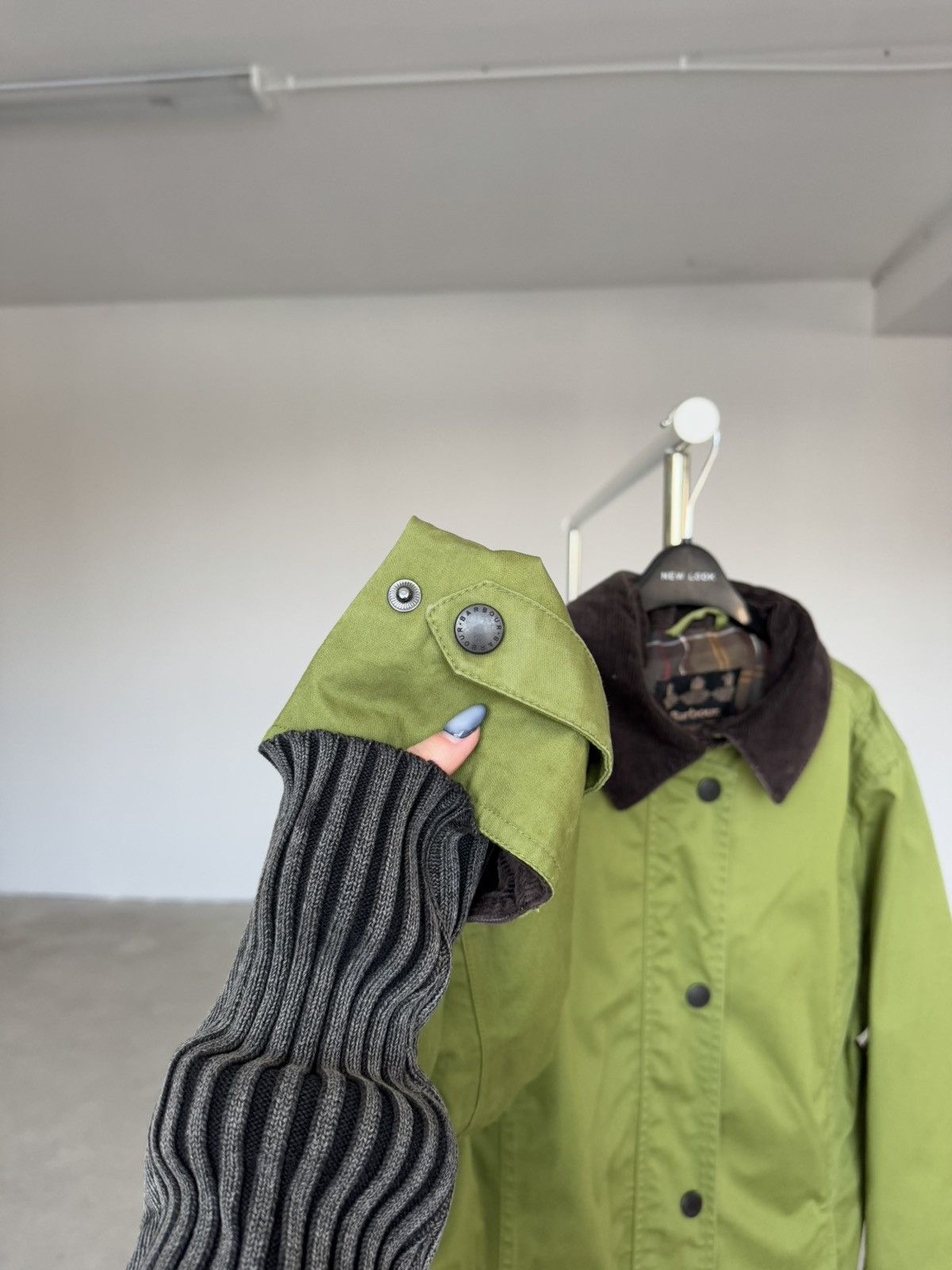 Barbour Vintage Barbour Waterproof Green Short Coat Size XL / US 12-14 / IT 48-50 - 4 Thumbnail