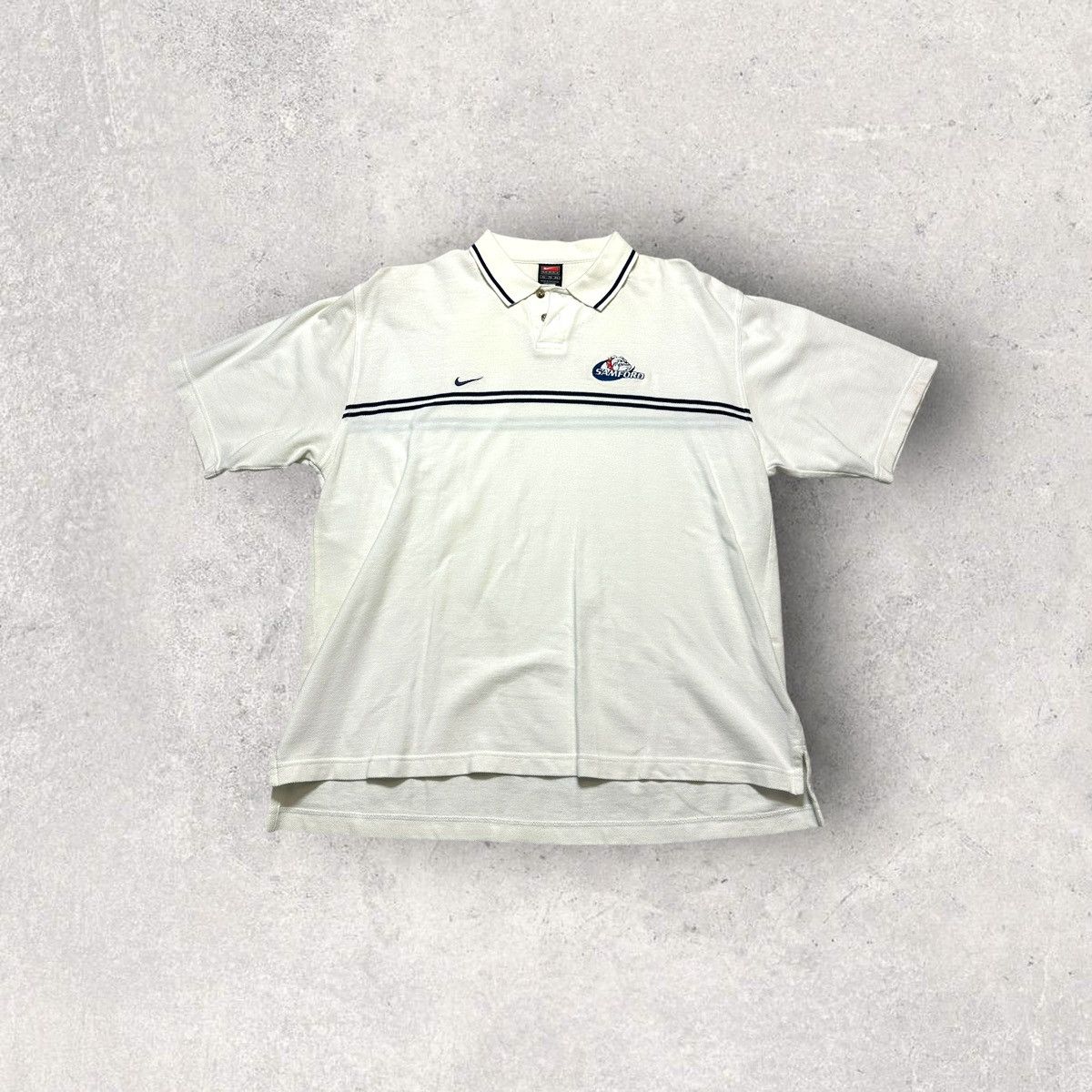 NCAA × Nike × Vintage Vintage Samford Bulldogs polo shirt Size US XL / EU 56 / 4 - 1 Thumbnail