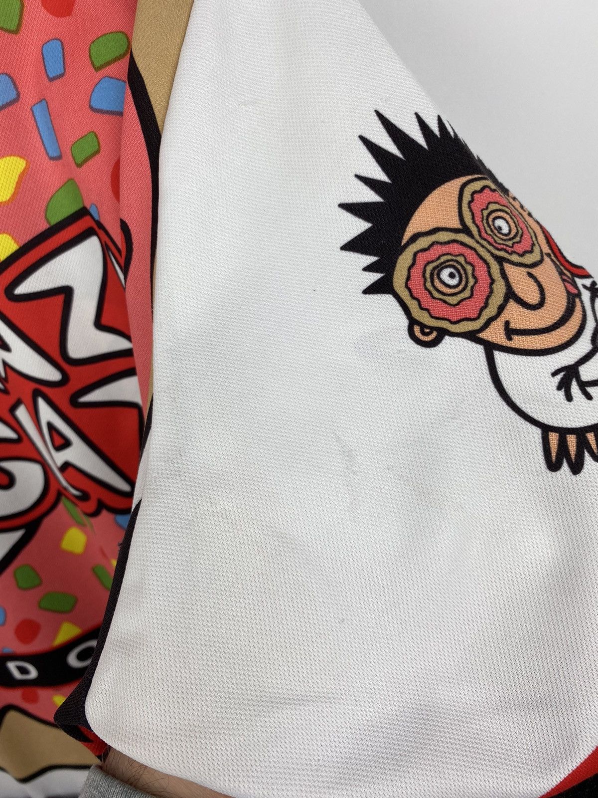 Bicycle Pearl Izumi Crazy Glaze Donuts 2003 Cycling Jersey SMS Y2K Size US L / EU 52-54 / 3 - 16 Thumbnail