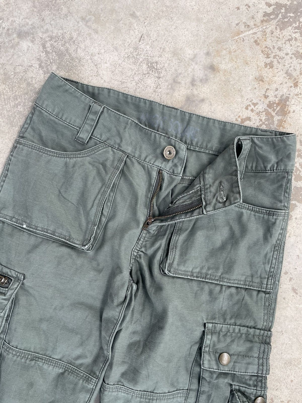 Japanese Brand Vintage Japanese Brand Bondage OG Tactical Cargo Pant Size US 29 - 5 Thumbnail