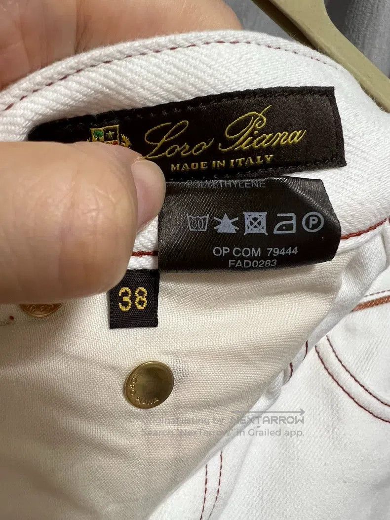 Loro Piana Loro Piana Low-waist casual pants / jeans Size 25" / US 0 / IT 36 - 8 Thumbnail