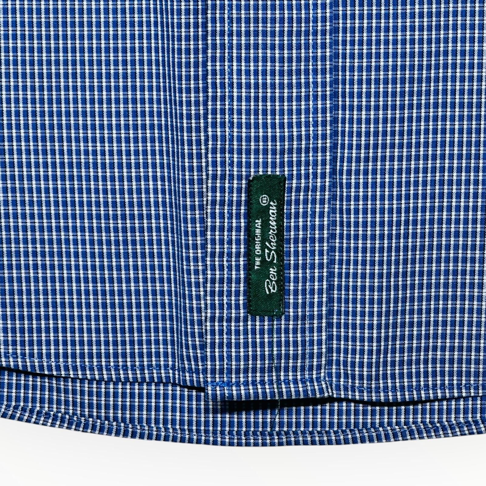 Ben Sherman Ben Sherman Shirt Men's UK Size XL Blue Check Original Size US XL / EU 56 / 4 - 7 Thumbnail