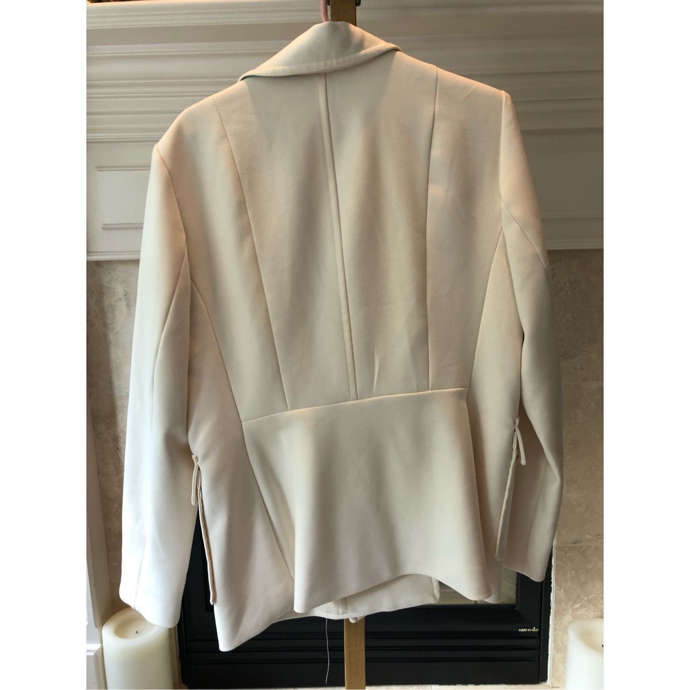 Liz Claiborne Liz Claiborne Women’s White Elegant Button Up Blazer Style C Size XL / US 12-14 / IT 48-50 - 2 Thumbnail