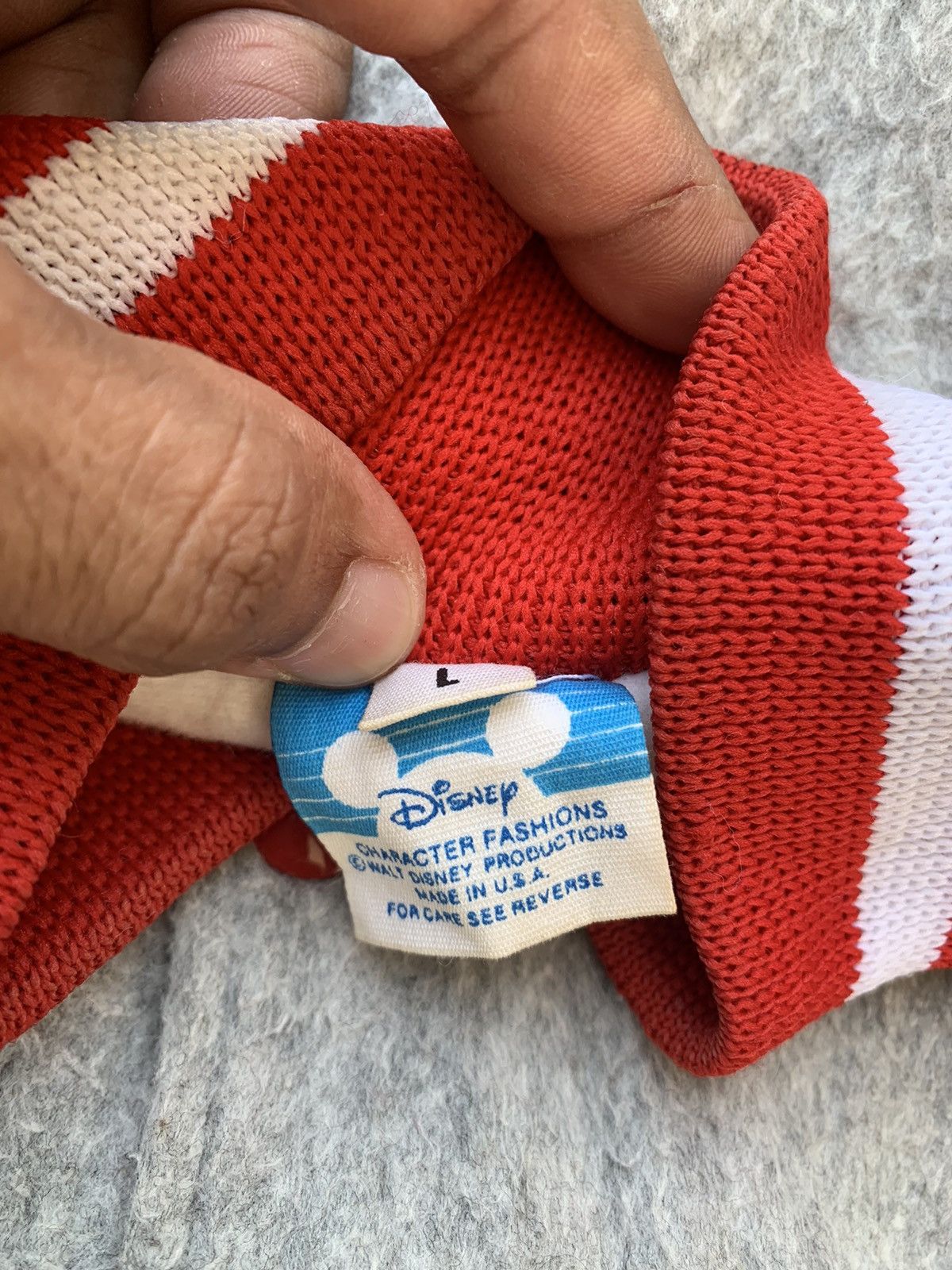 Mickey Mouse Mickey Mouse Varsity Jacket Made In Usa Size US L / EU 52-54 / 3 - 5 Thumbnail