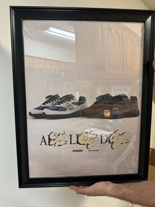 New Balance FRAMED Aime Leon Dore New Balance 993 Poster | Grailed