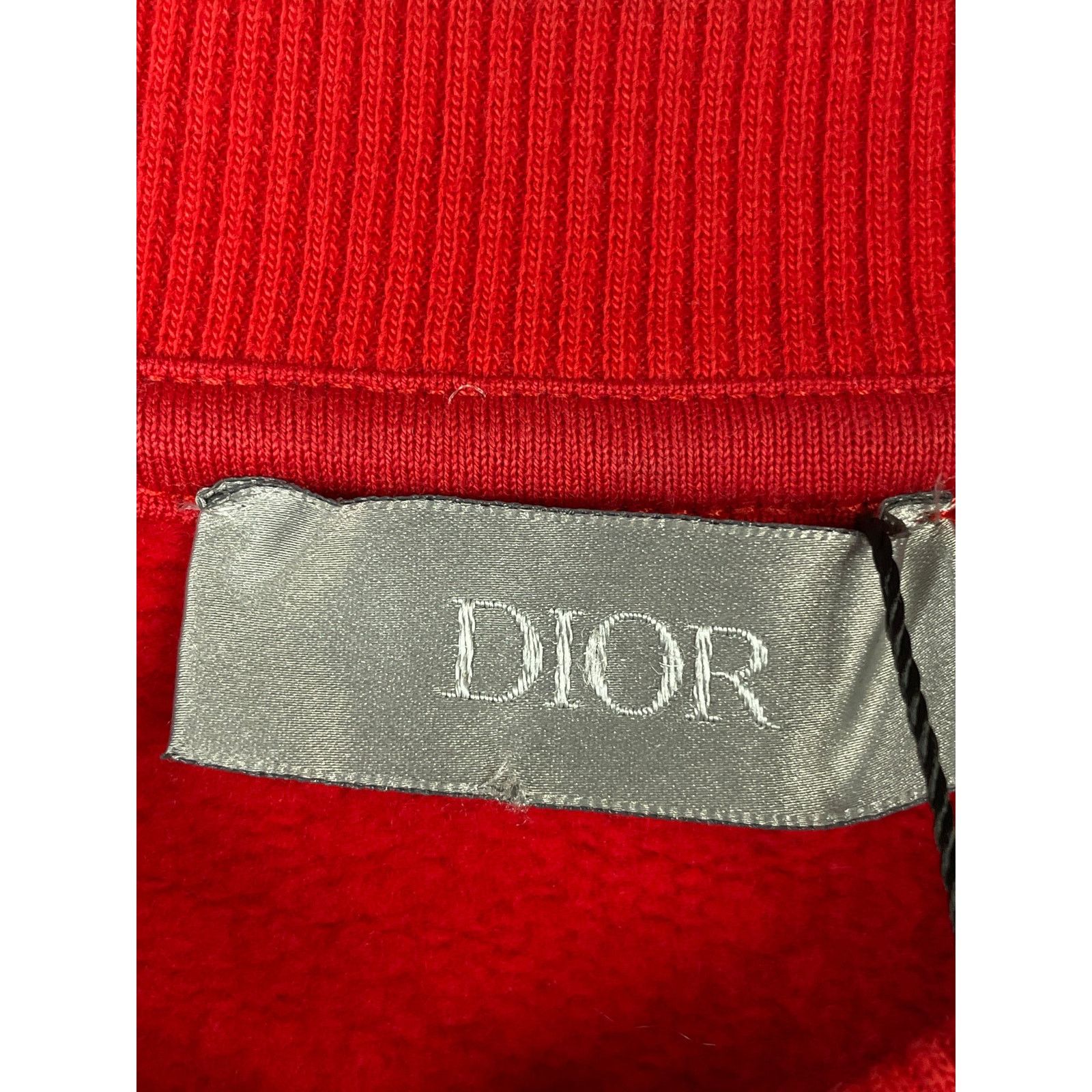 Dior Dior CD Logo Red Crewneck Size XS / US 0-2 / IT 36-38 - 4 Thumbnail