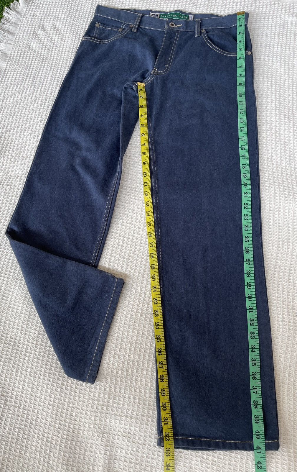 Levi's Hype‼️Vintage’90s🔥Levi’s SilverTab🔥Baggy Jeans Size US 34 / EU 50 - 6 Thumbnail