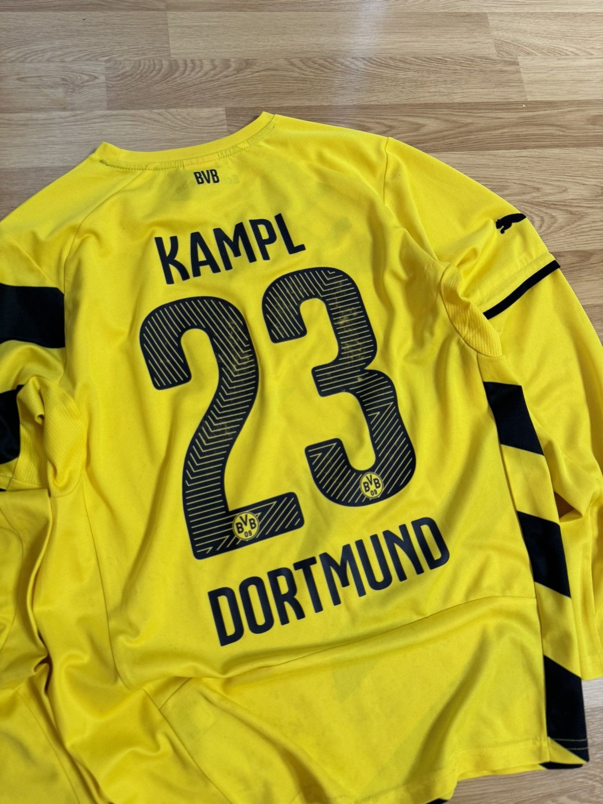 Nike × Vintage Puma Borussia Dortmund Kampl 2014-2015 LongSleeve Jersey Size US M / EU 48-50 / 2 - 10 Thumbnail
