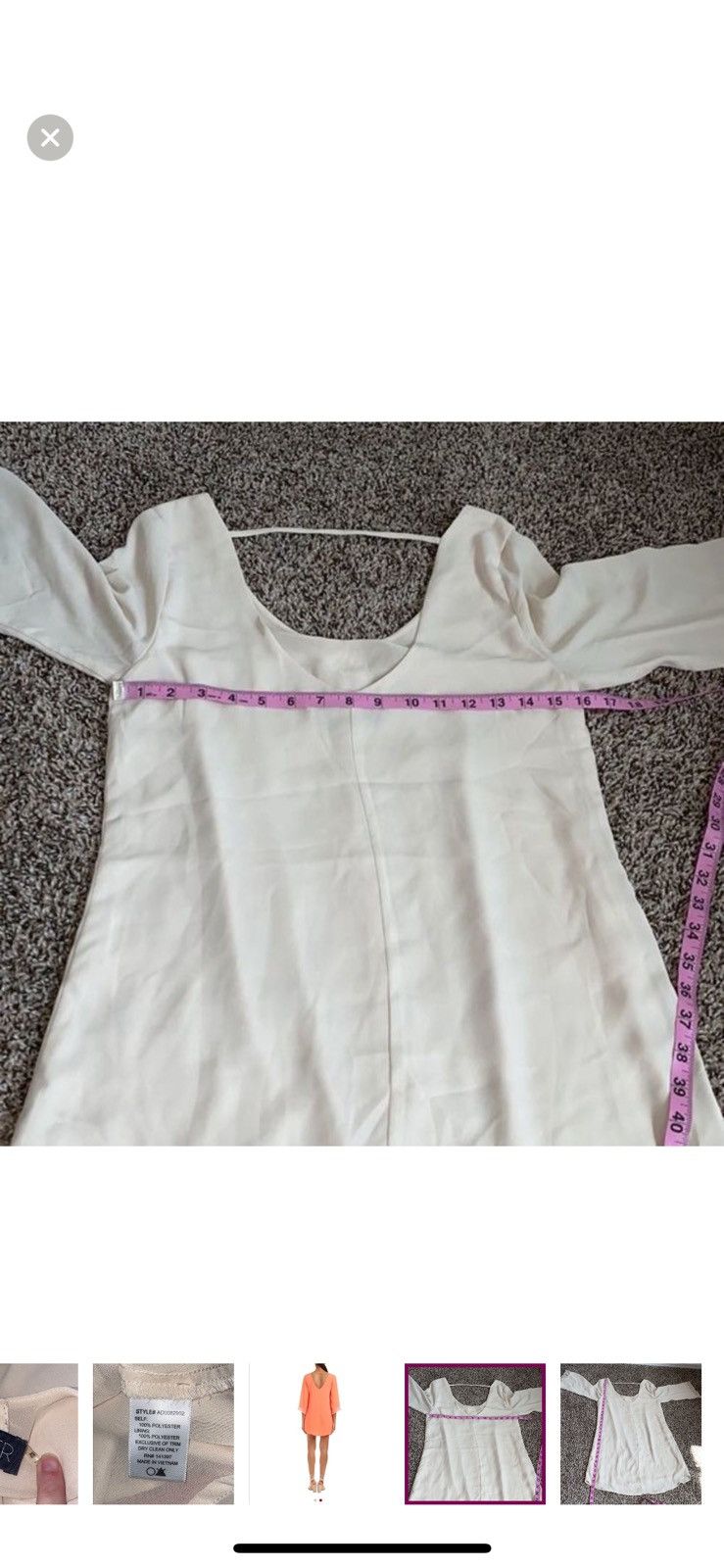 ASTR The Label Astr XS lace trim shift dress Size XS / US 0-2 / IT 36-38 - 7 Thumbnail