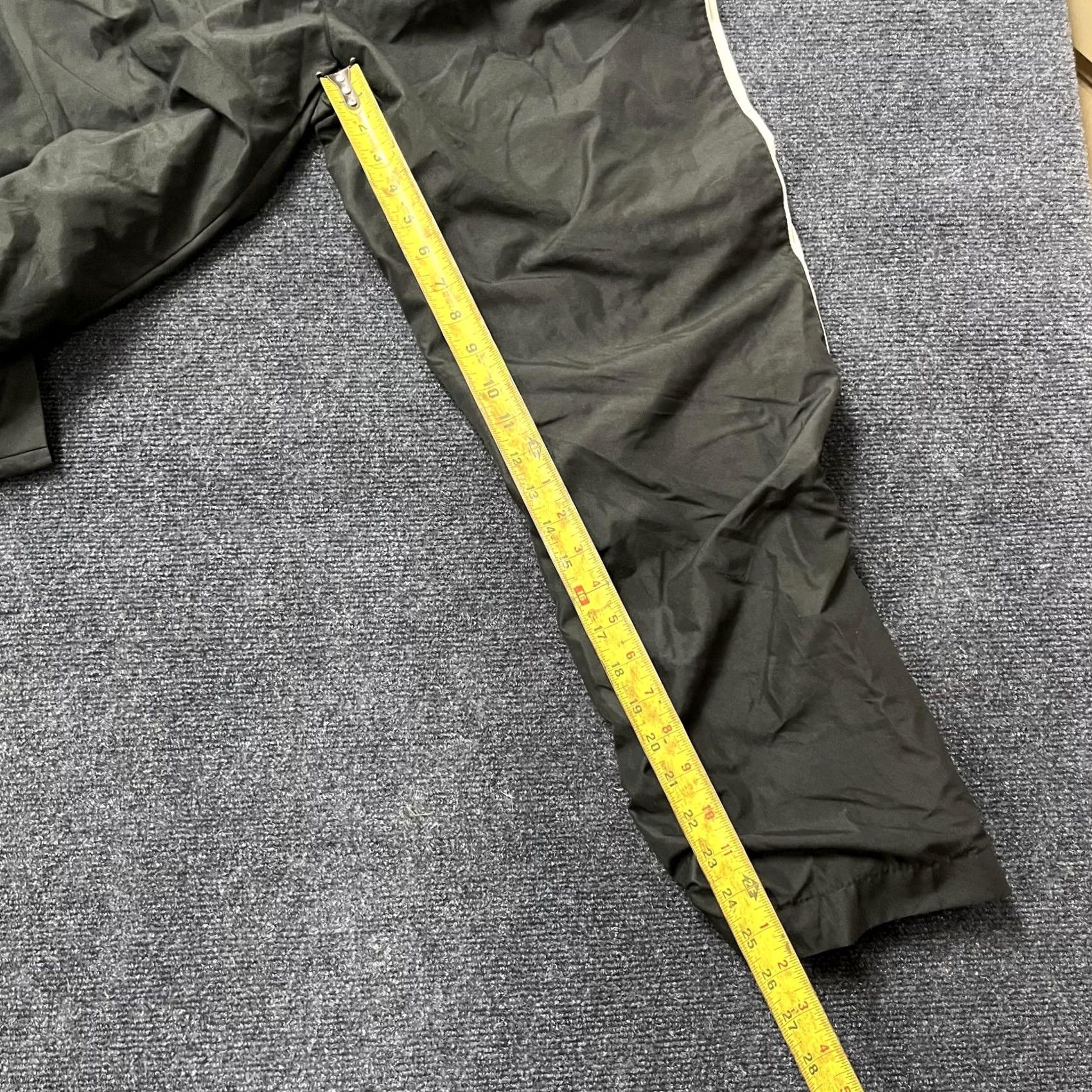Champion Champion Track Pants Mens M Green Stripe Pockets Elastic Drawstring Ankle Zipper Athletic Running Jogging Gym Casual Size US 31 - 7 Thumbnail