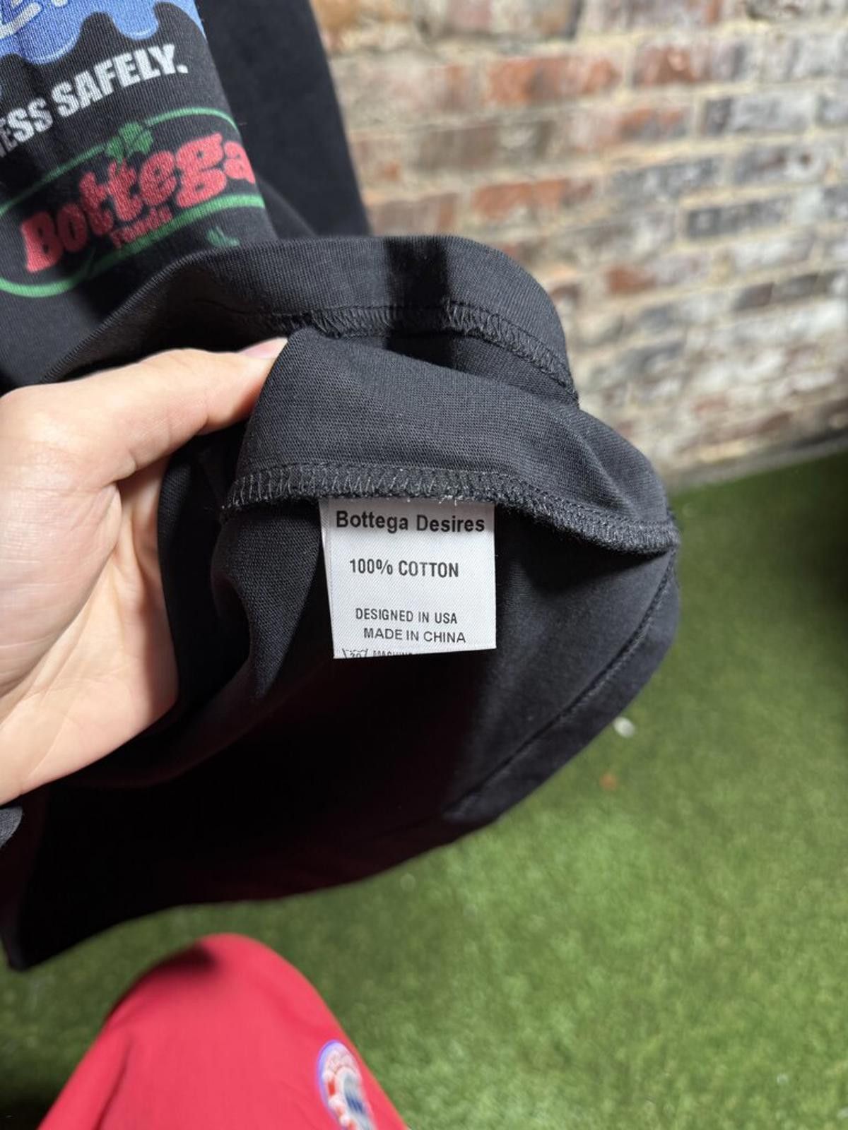 Bottega Desires Bottega Desires Racing Tee Black Sz. XXL Size ONE SIZE - 4 Thumbnail
