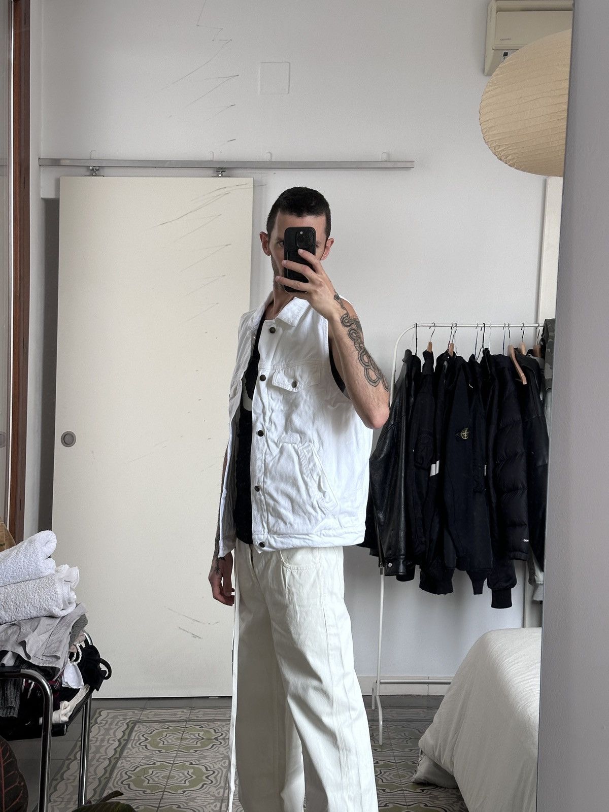 Ann Demeulemeester Ann Demeulemeester Denim Vest Size US S / EU 44-46 / 1 - 2 Thumbnail