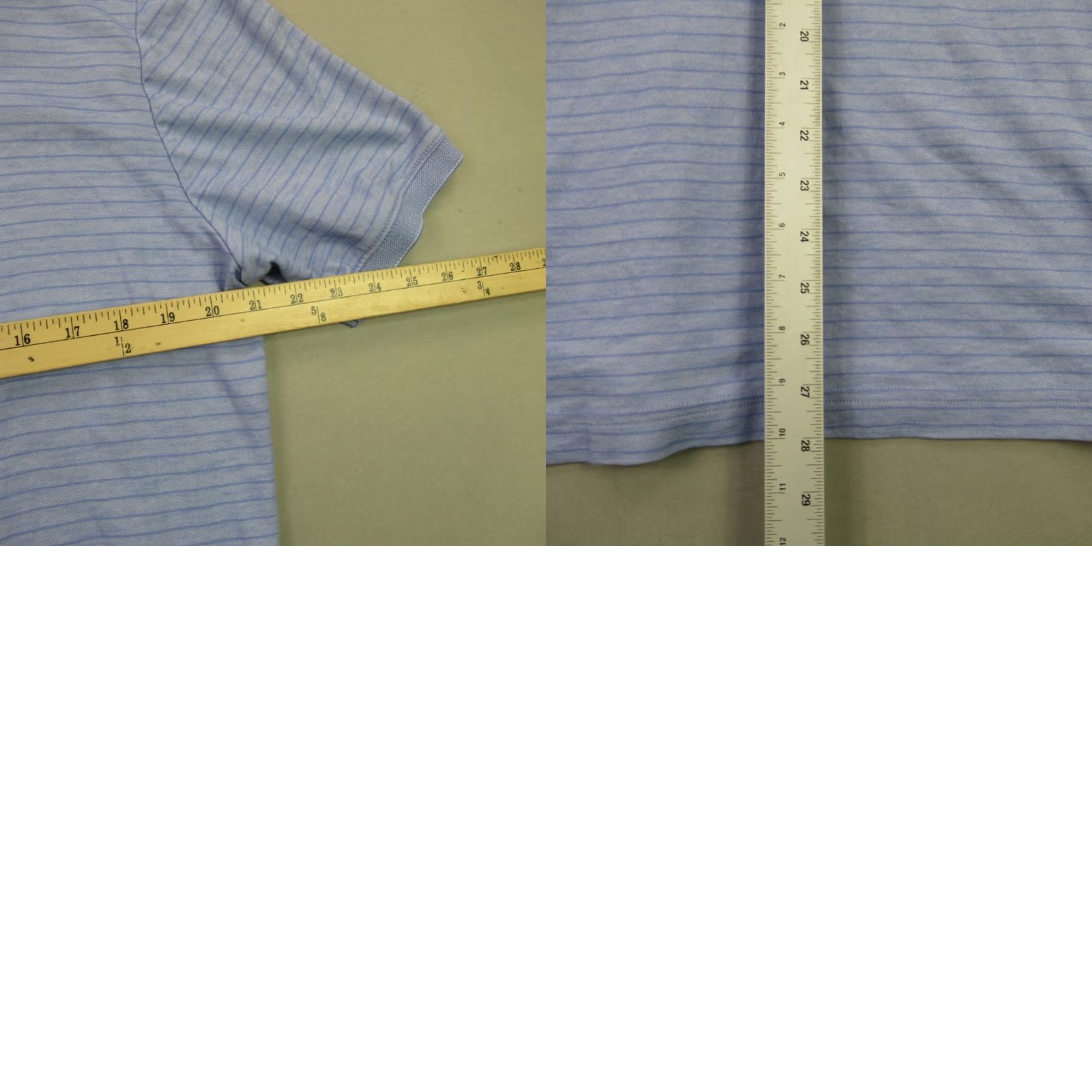Tommy Bahama Tommy Bahama Shirt Mens L Golf Polo Hawaiian Short Sleeve Striped Blue Size US L / EU 52-54 / 3 - 8 Thumbnail