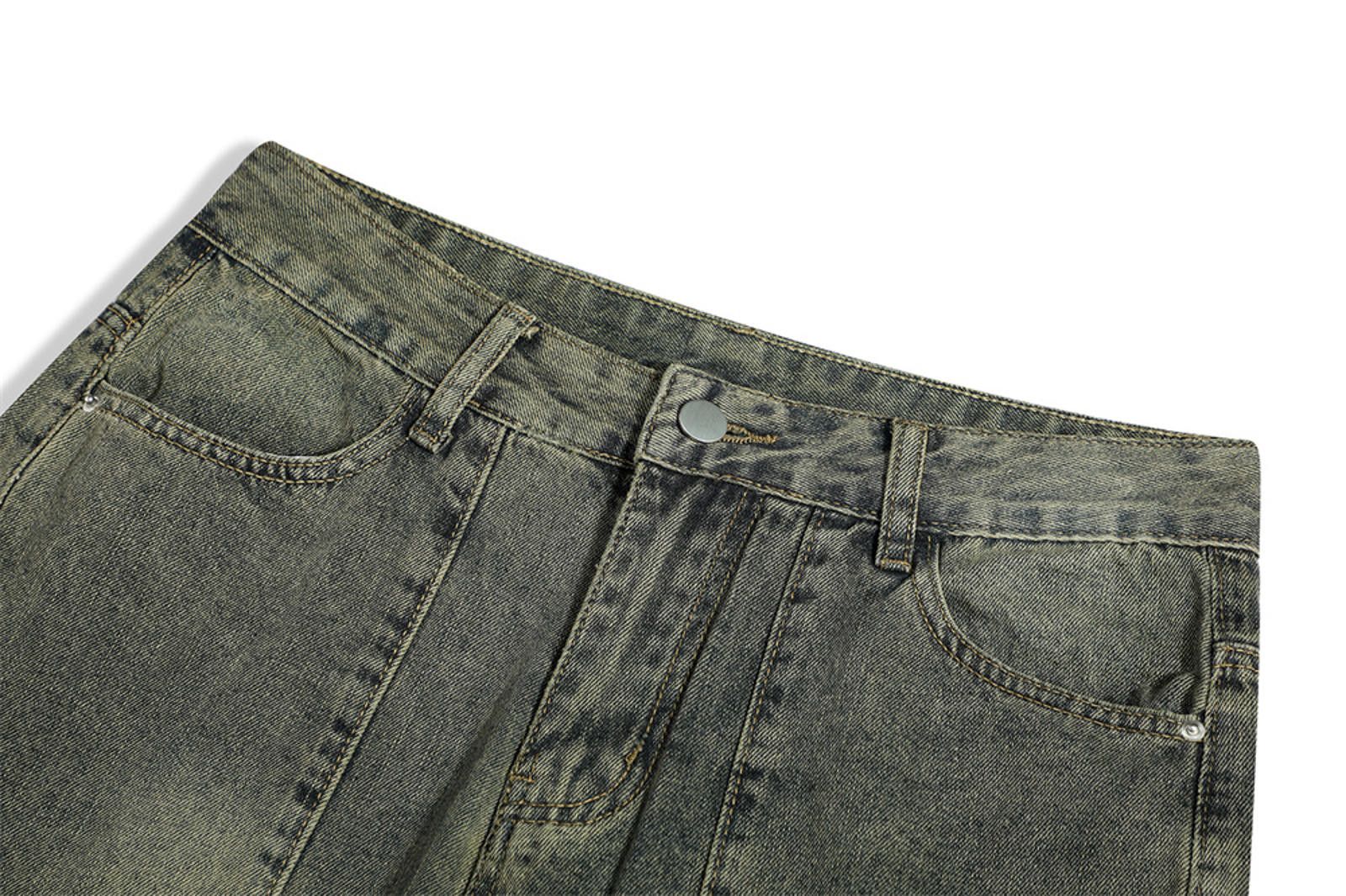Jean × Vintage High-Waisted Wide-Leg Denim Pants Size US 32 / EU 48 - 3 Thumbnail