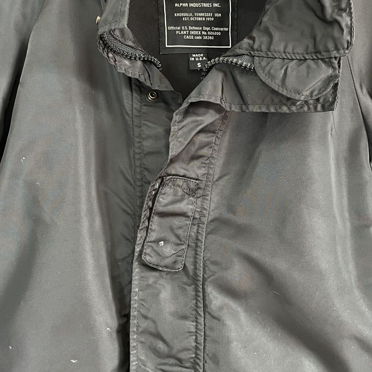 Alpha Industries × Avirex × Vintage Avirex Alpha Industries Nylon Bomber Jacket Buttons Only Size US M / EU 48-50 / 2 - 11 Thumbnail