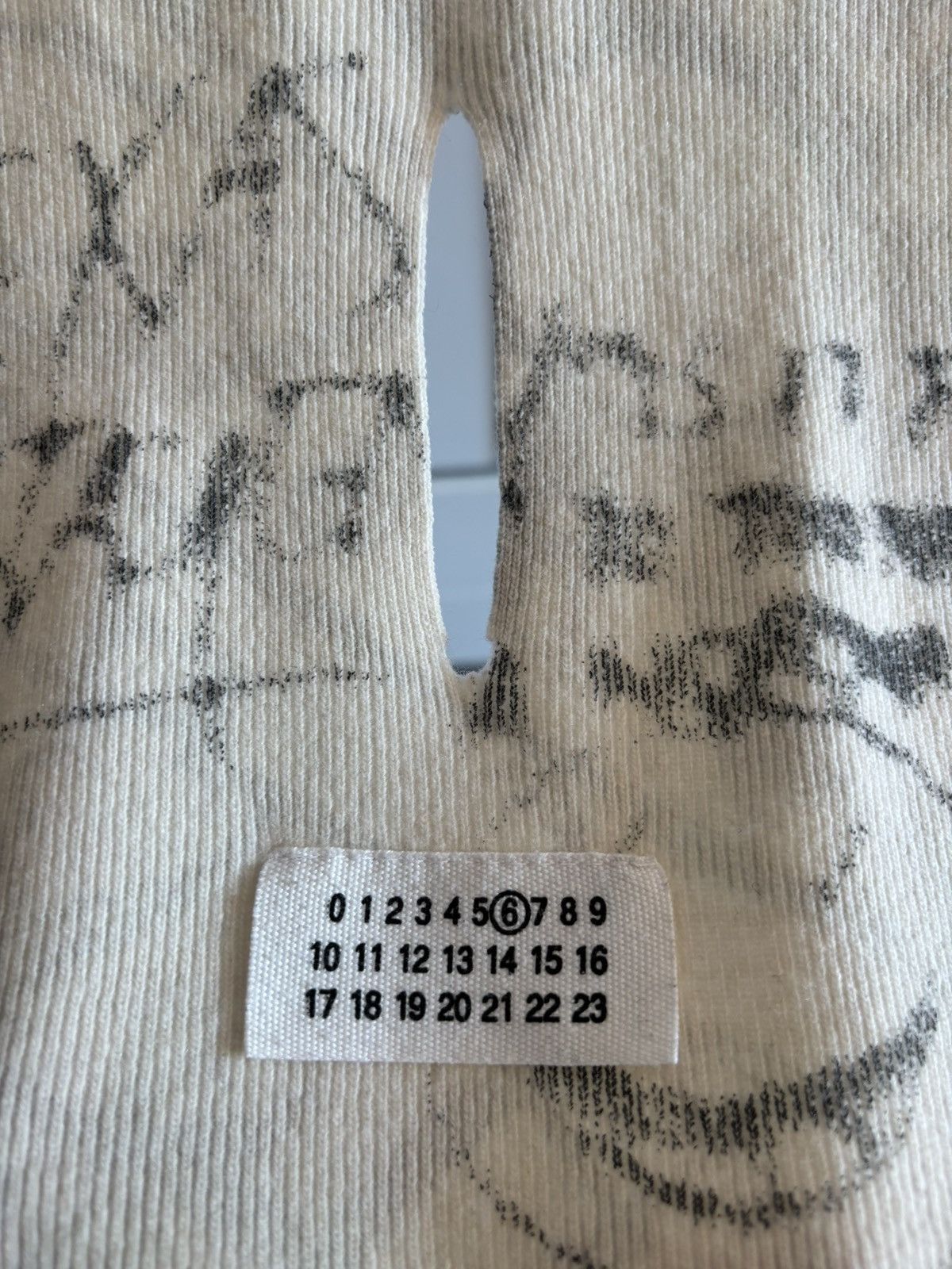 Maison Margiela Archive Maison Margiela Scarf Printed Size ONE SIZE - 7 Thumbnail