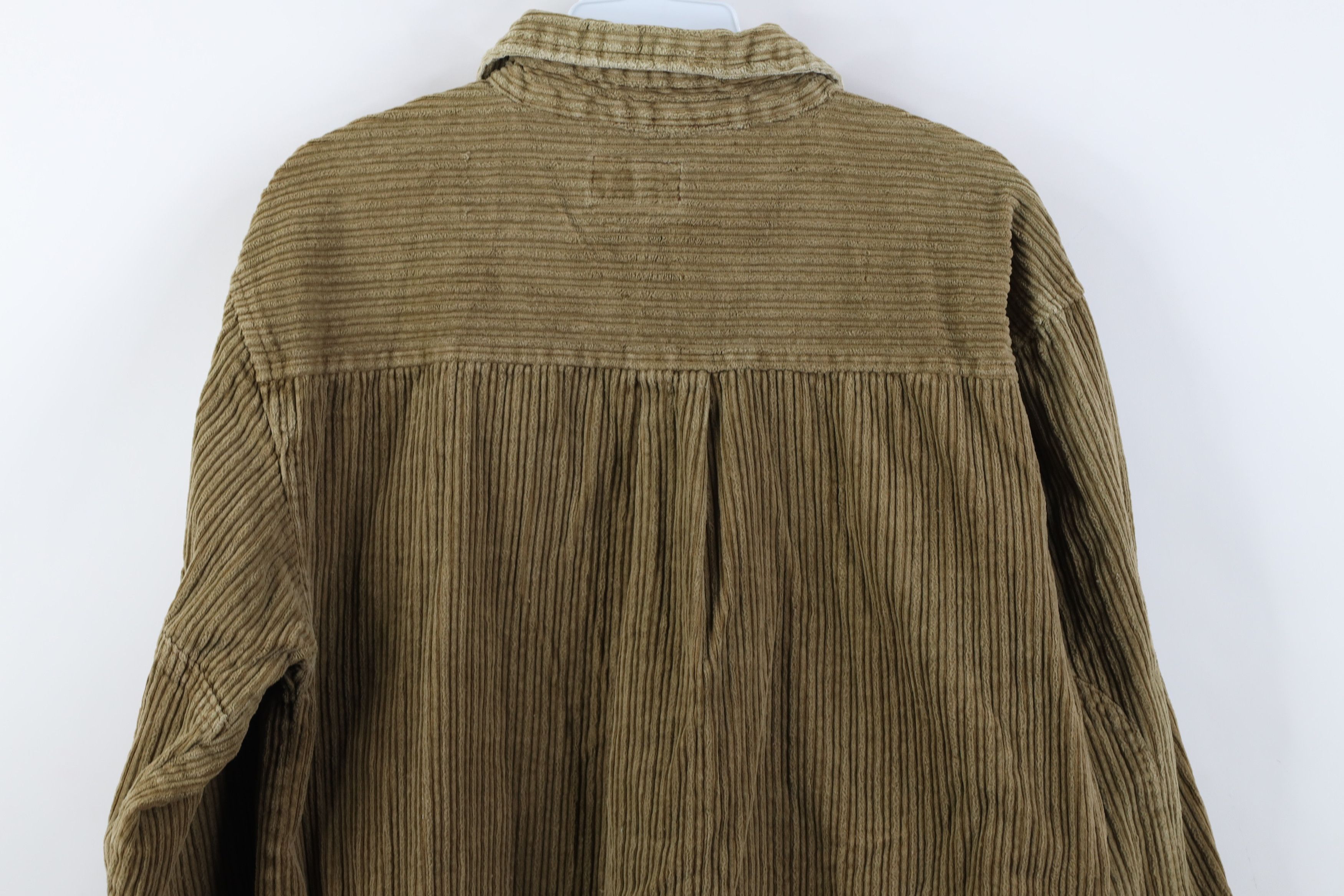 Vintage Vintage 90s Y2K Streetwear Babydoll Corduroy Shirt Jacket Size M / US 6-8 / IT 42-44 - 13 Thumbnail