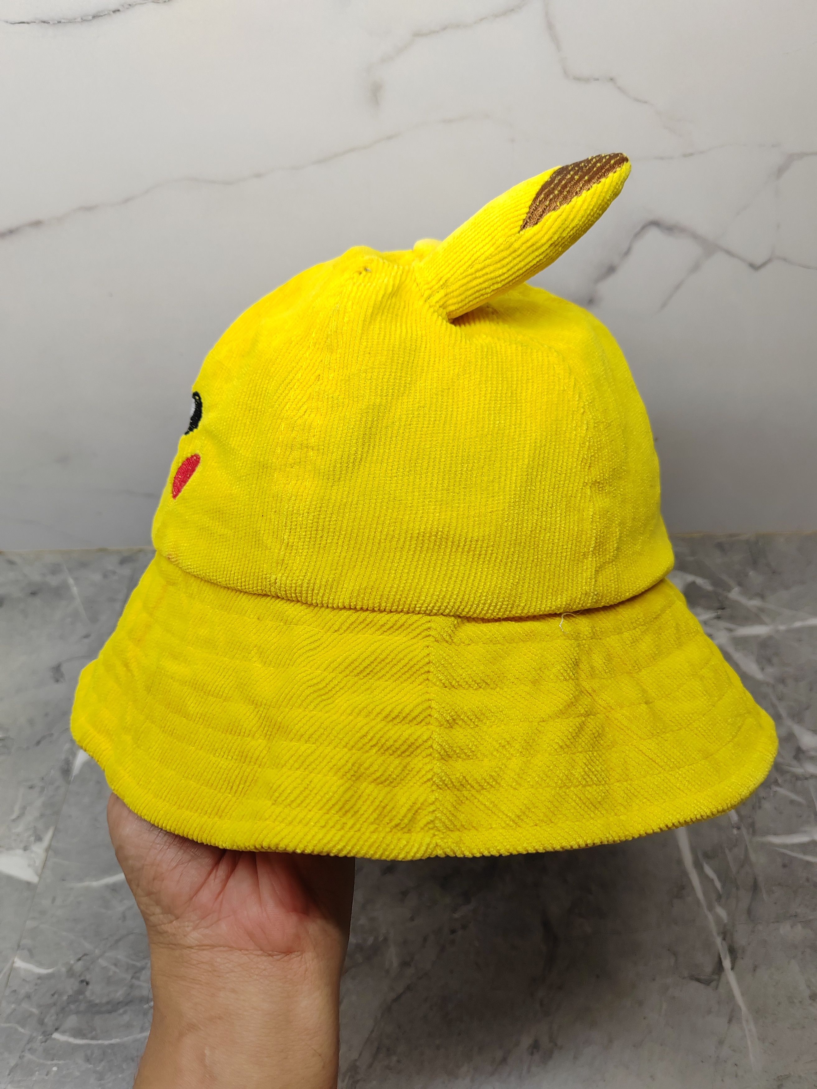 Japanese Brand Vintage Pokemon Pikachu Bucket Hat Size ONE SIZE - 4 Thumbnail