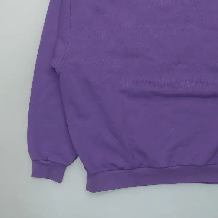 Acne Studios Acne Studios Purple Logo Embroidered Sweatshirt Size US M / EU 48-50 / 2 - 1 Thumbnail