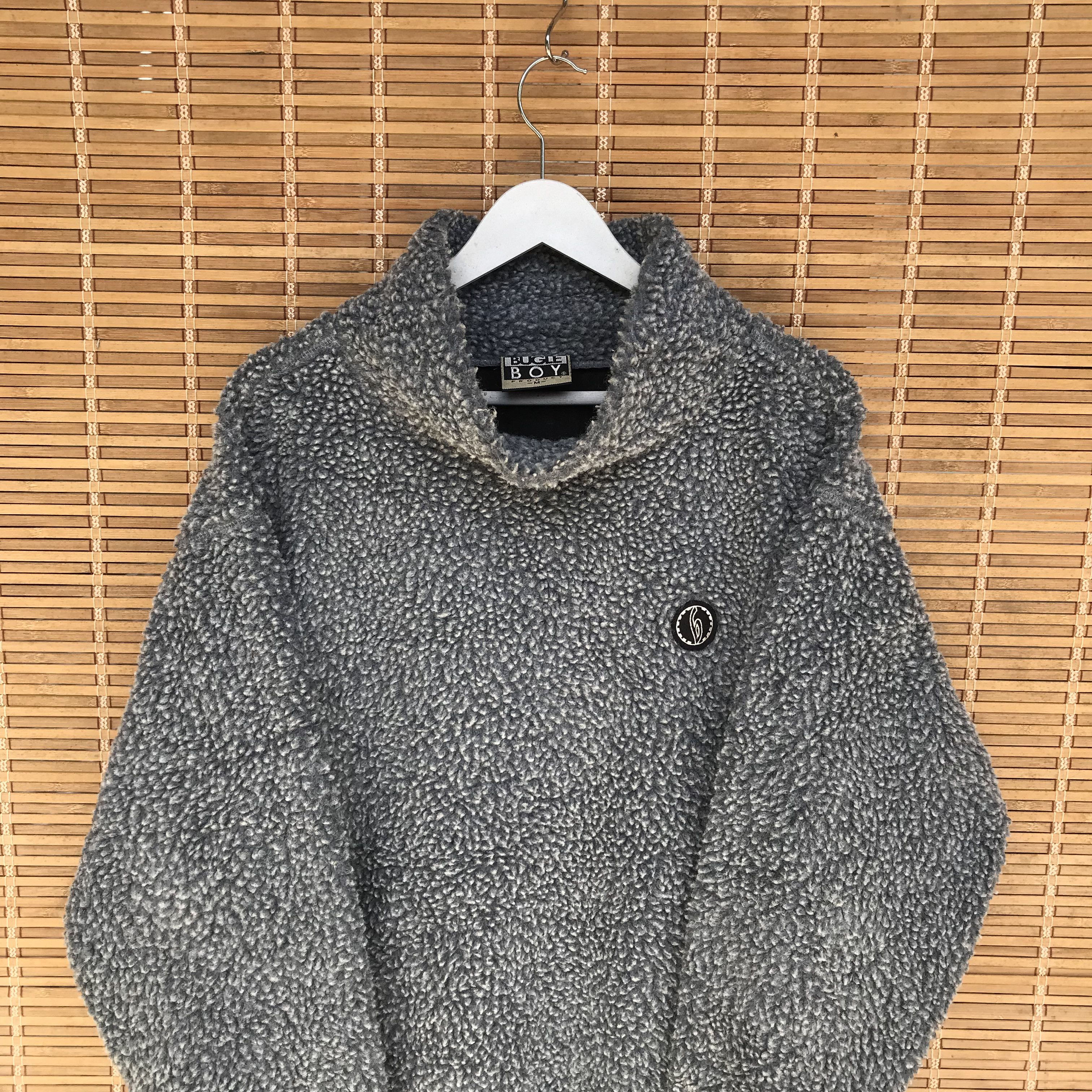 Bugle Boy Vintage Buggle Boy X Pile Fleece turtle loose neck baggy Size US M / EU 48-50 / 2 - 4 Thumbnail