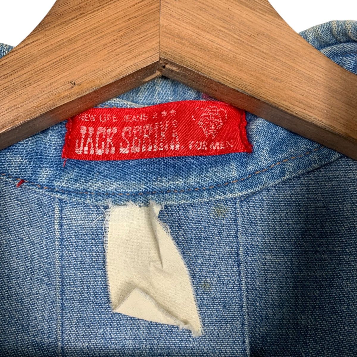Vintage JACK SERIKA For Men Four Pocket Denim Jacket #1845-C80 Size US S / EU 44-46 / 1 - 12 Thumbnail