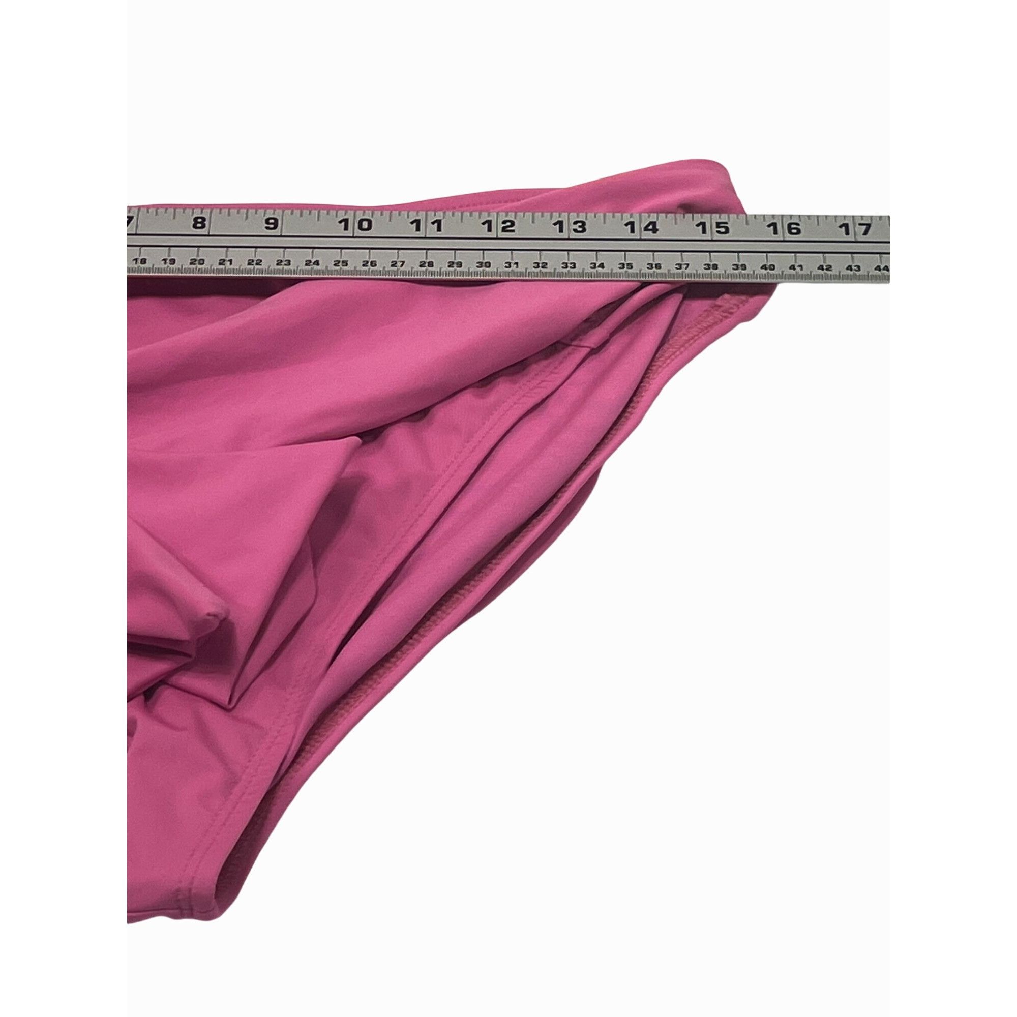 Other Liberty & Justice - Women's High Leg Bikini Bottom - Pink - Size ONE SIZE - 4 Thumbnail
