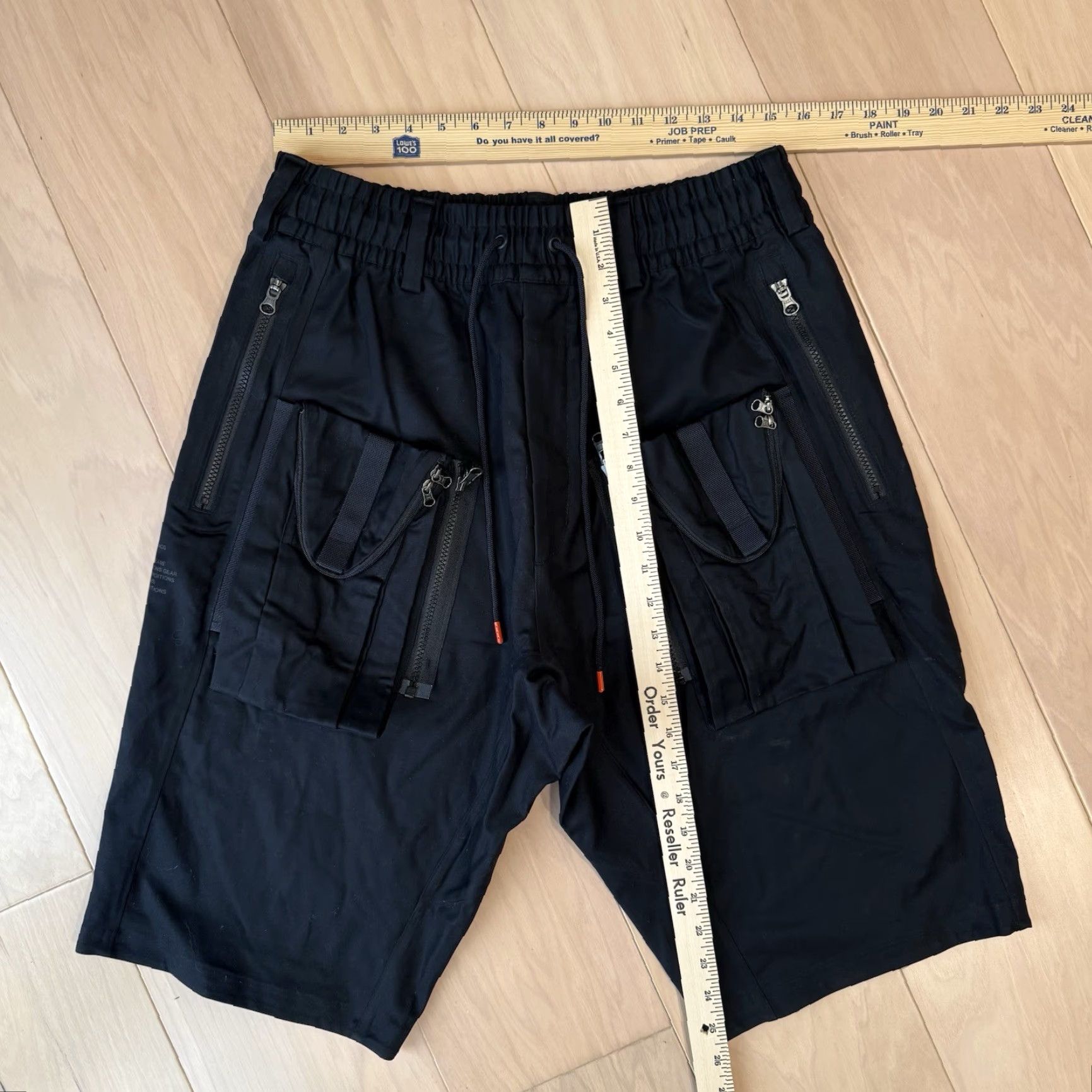 NikeLab ACG Deploy Cargo Short Medium Black Athletic Shorts Mens M 