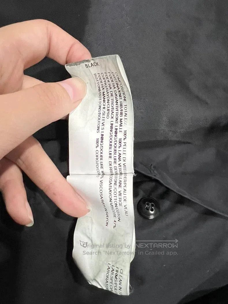 Rick Owens Rick Owens Long Genuine Leather Jacket. Size US M / EU 48-50 / 2 - 9 Thumbnail