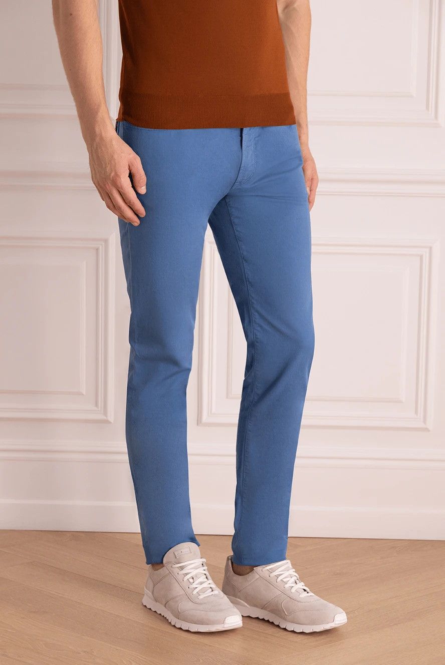 Dolce & Gabbana o1y0125 5-Pocket Pant in Blue Size US 28 / EU 44 - 3 Thumbnail