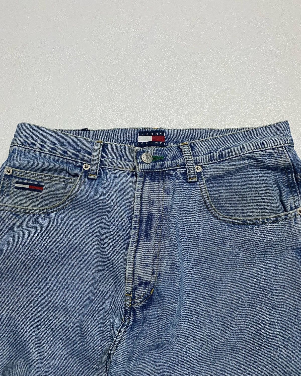 Rare TOMMY HILFIGER Vintage Baggy Carpenter Jeans 90's USA🇺🇸