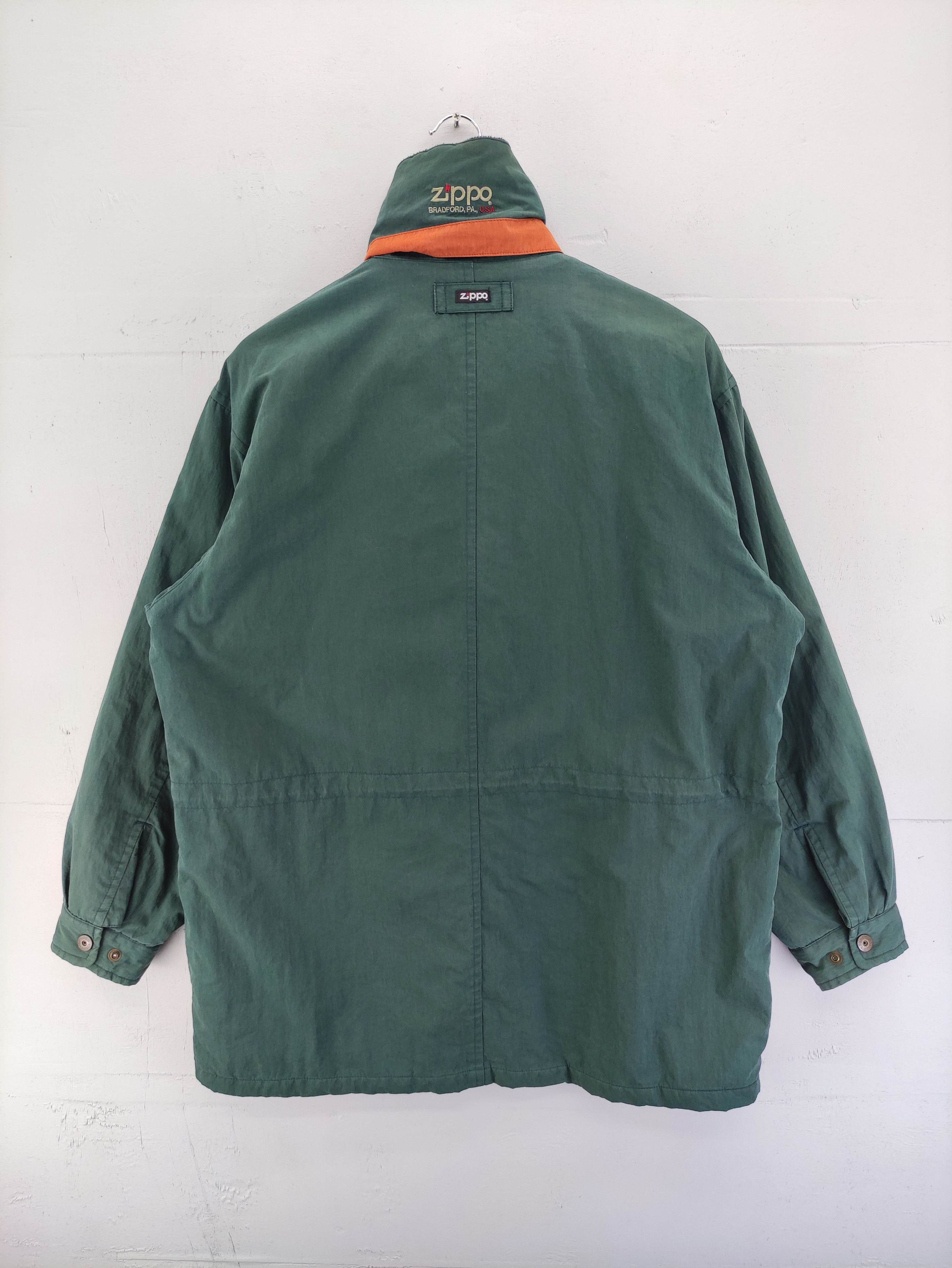 Zippo Vintage Zippo Parka Jacket Zipper With Hoodie Size US XL / EU 56 / 4 - 11 Thumbnail