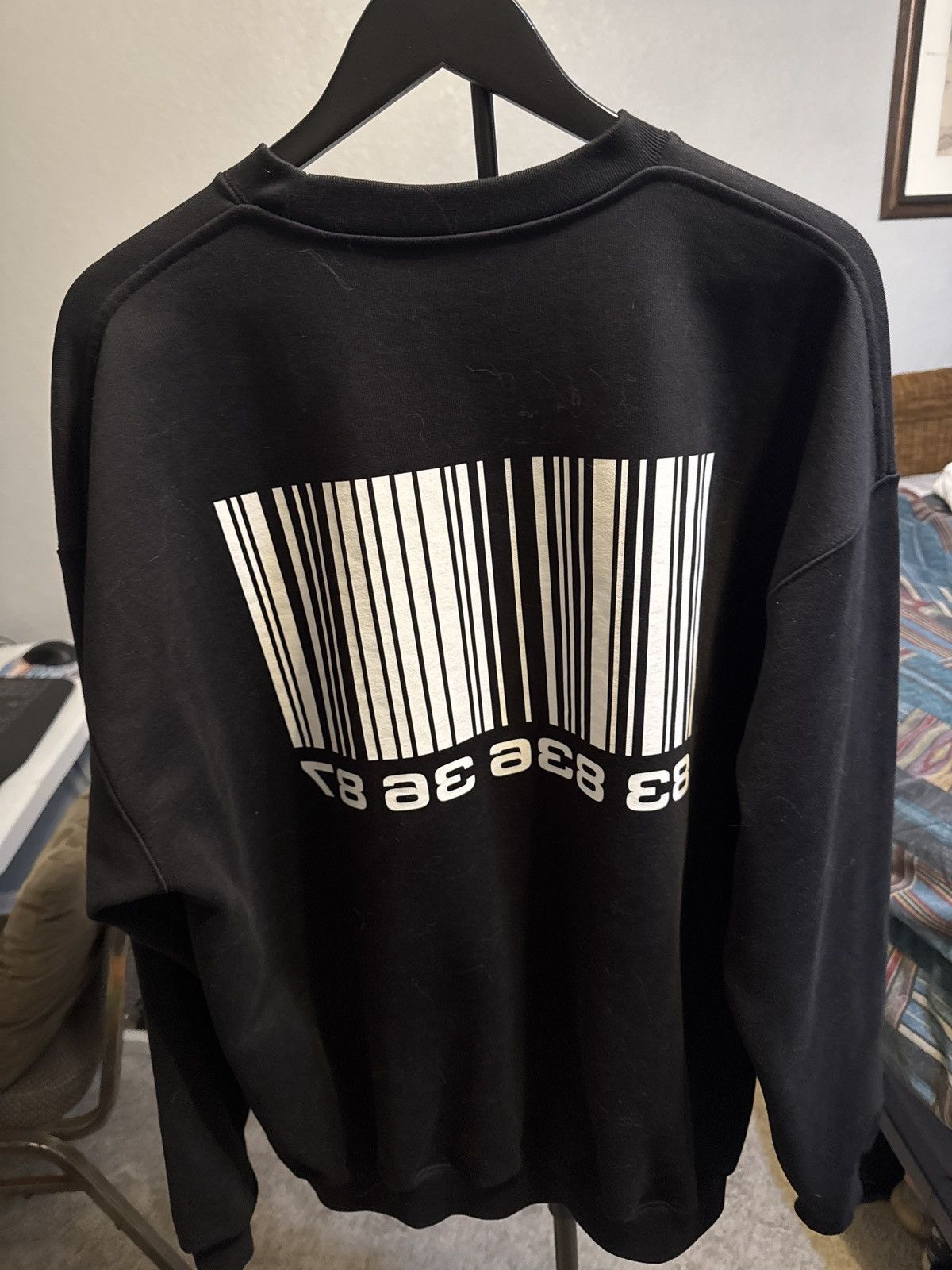 VTMNTS VTMNTS / Vetements Barcode Crewneck Size US XS / EU 42 / 0 - 2 Thumbnail
