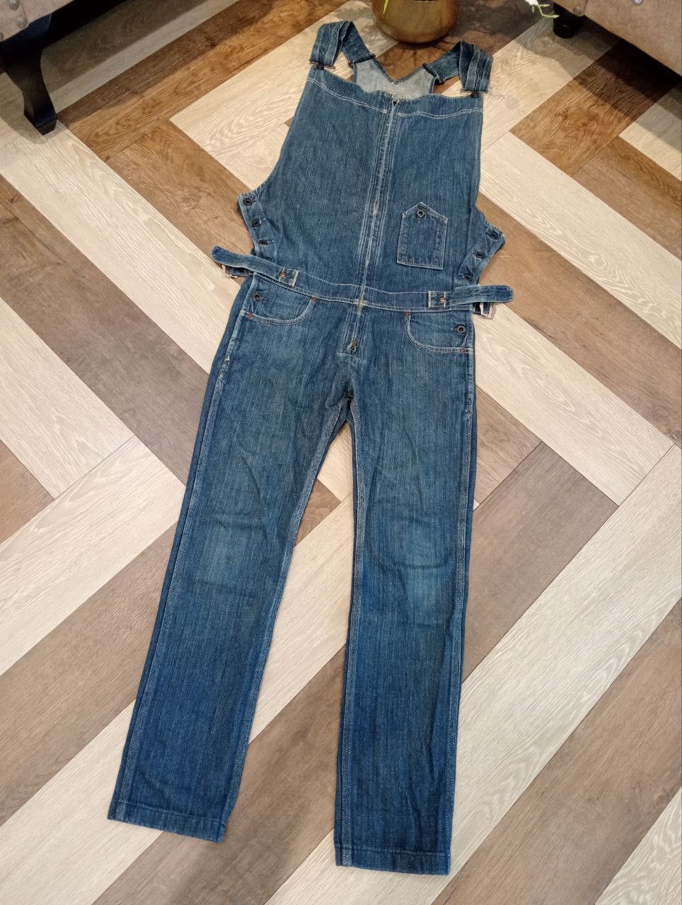 Kapital KAPITAL DENIM WORKER OVERALLS - SIZE XS BLUE Size US 31 - 3 Thumbnail