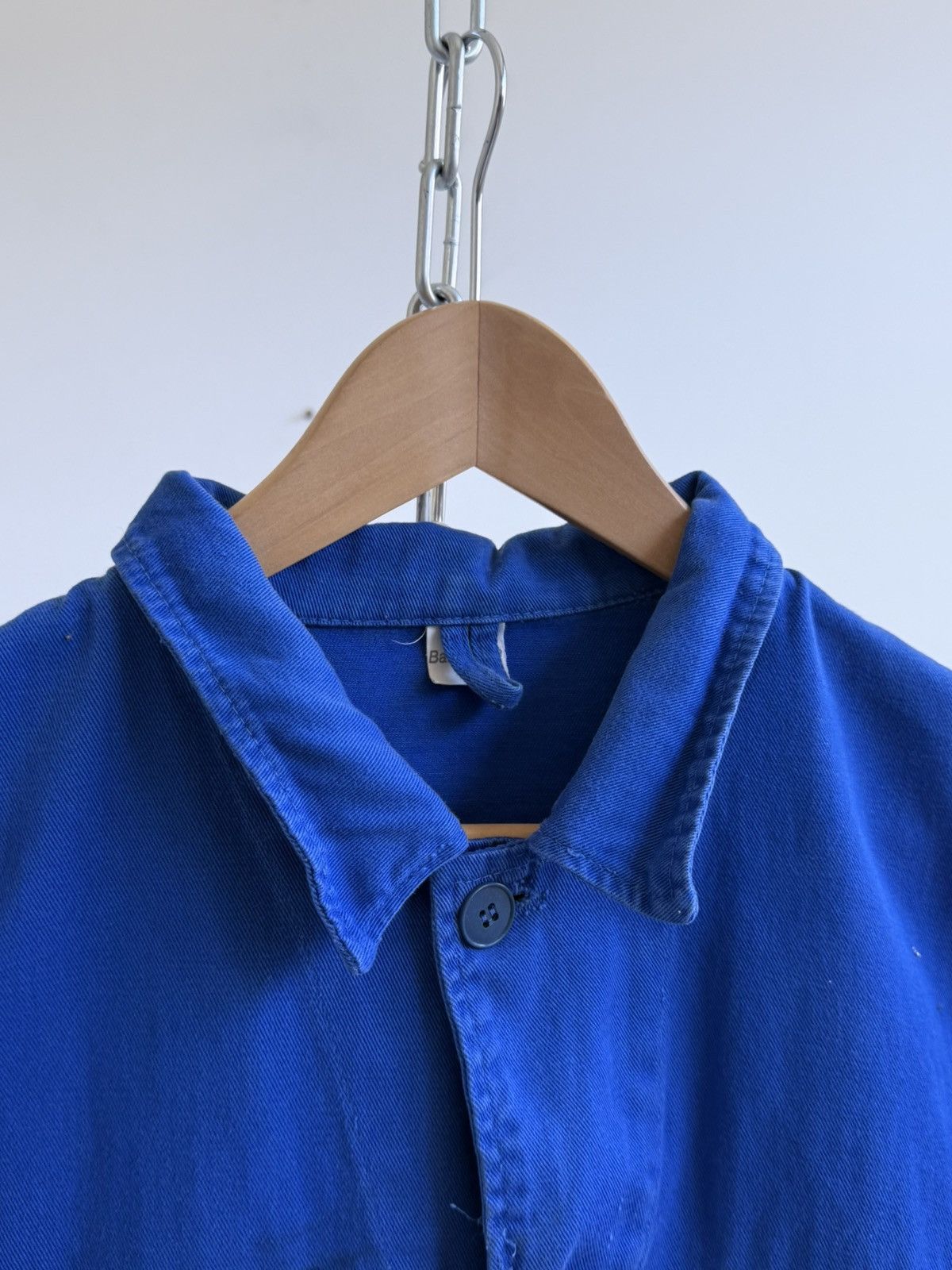 Le Laboureur Vintage 80s French Workwear Sanfor Chore Jacket Size US M / EU 48-50 / 2 - 6 Thumbnail