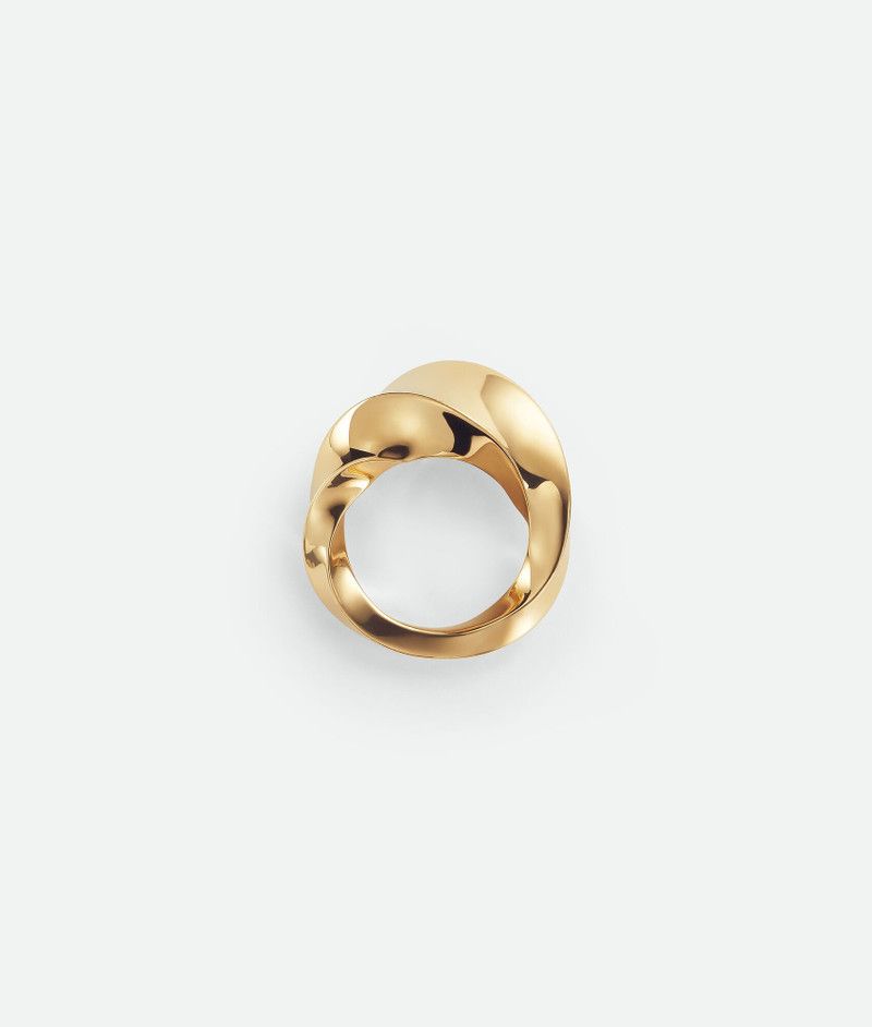 O1bcso1str0726 Size: 13 / Twist Ring In Yellow, Women's