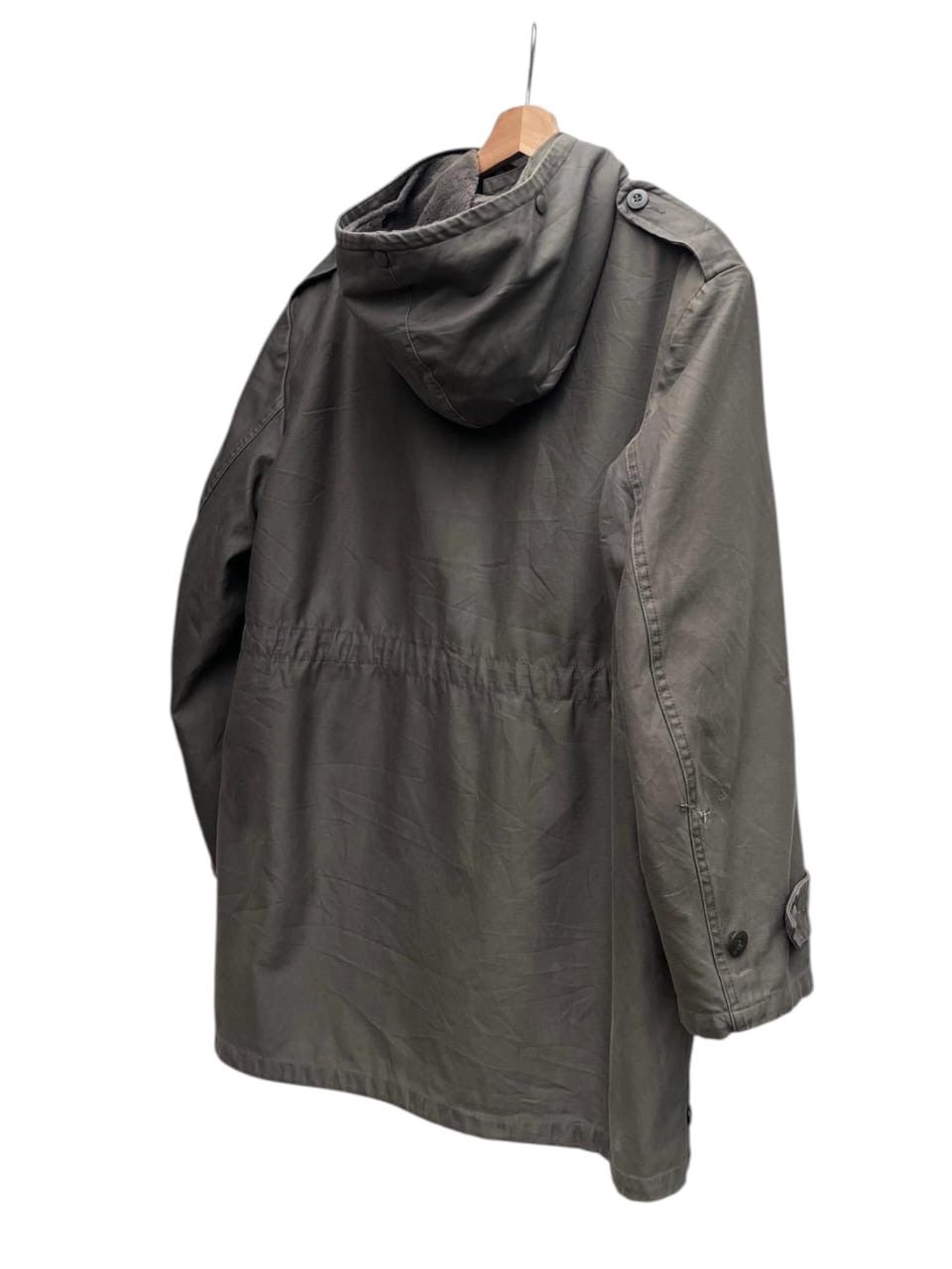 Vintage 1982 Schwarz Sulzbach German Military Hooded Army Parka Size US M / EU 48-50 / 2 - 6 Thumbnail