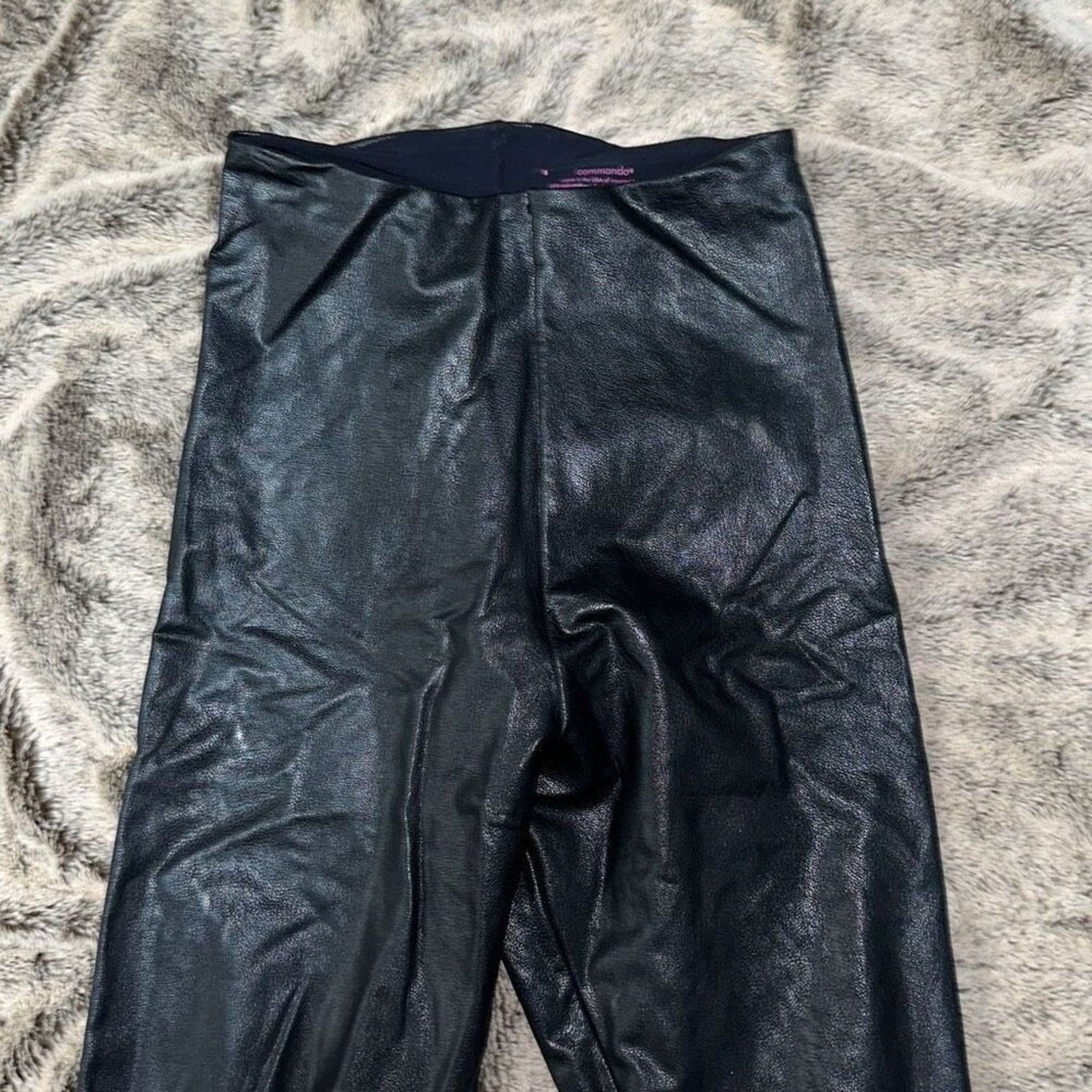 Commando Commando Leather-Like High Waist Leggings | Sz S Size 27" / US 4 / IT 40 - 3 Thumbnail