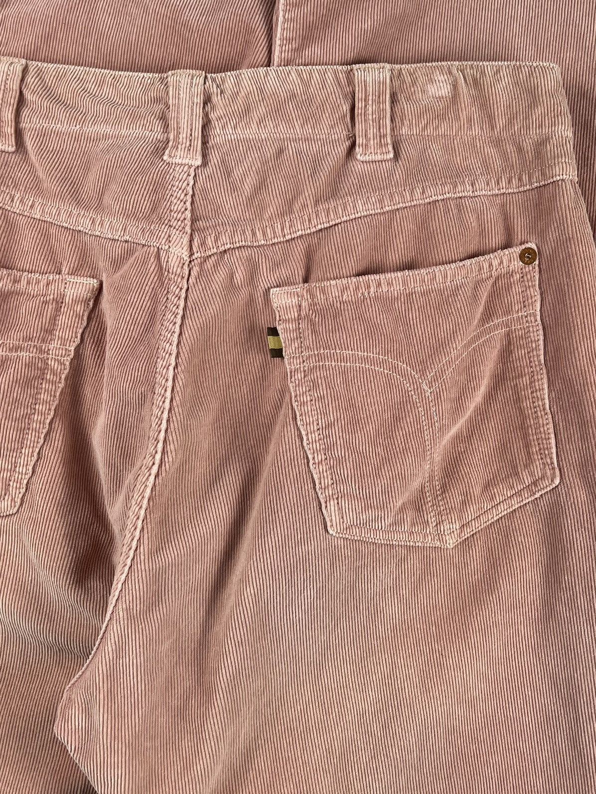 Gucci Gucci Tom Ford Bootcut Wide Leg Corduroy Jeans Pink Size US 34 / EU 50 - 4 Thumbnail