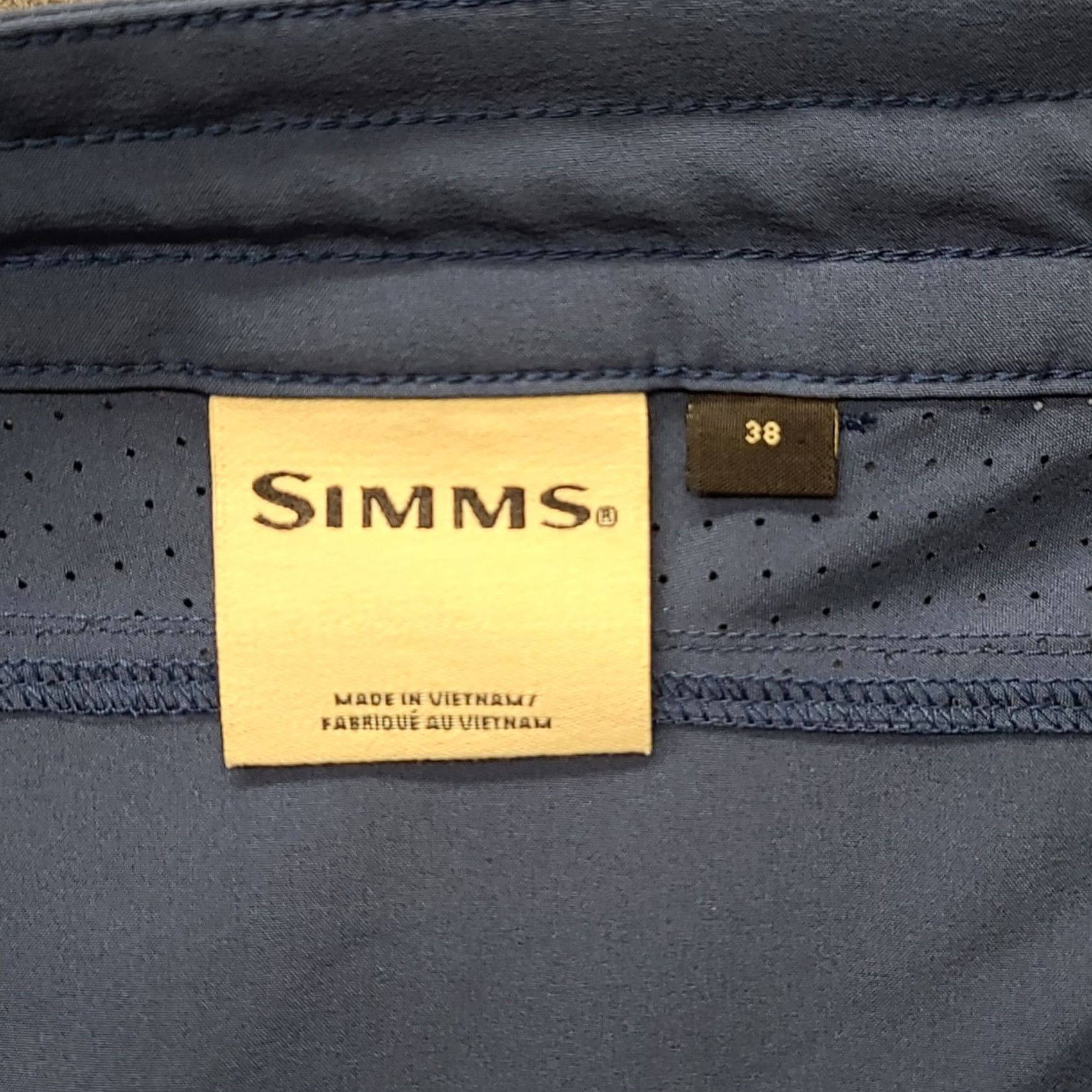 Vintage Simms Seamount Shorts Men 38 Blue Quick Dry Cargo Pocket Fishing Board Size US 38 / EU 54 - 4 Thumbnail