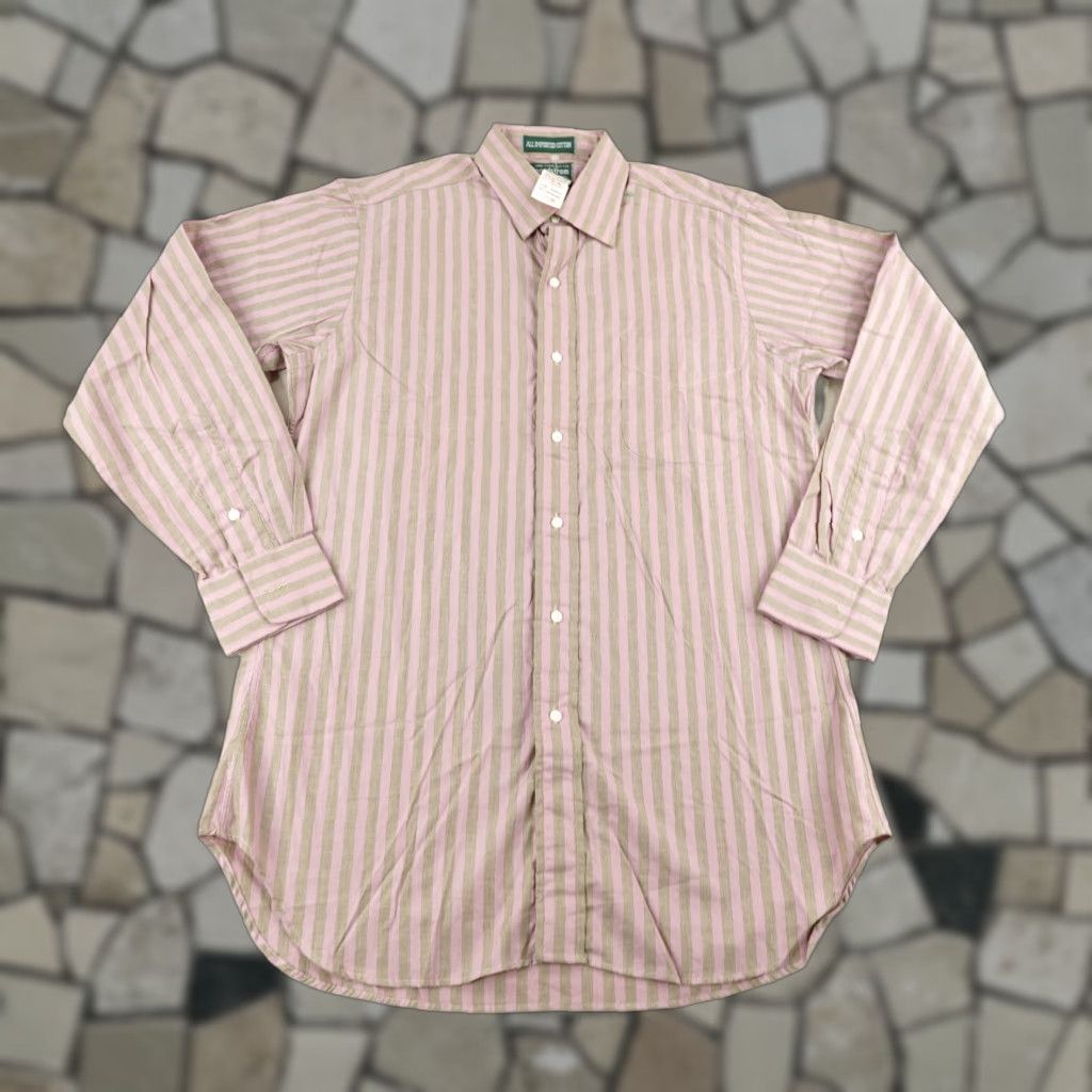 Vintage Vintage Gitman Bros Shirt Men Small Pink Stripes Button Up Western Frontier NEW Size US S / EU 44-46 / 1 - 1 Thumbnail