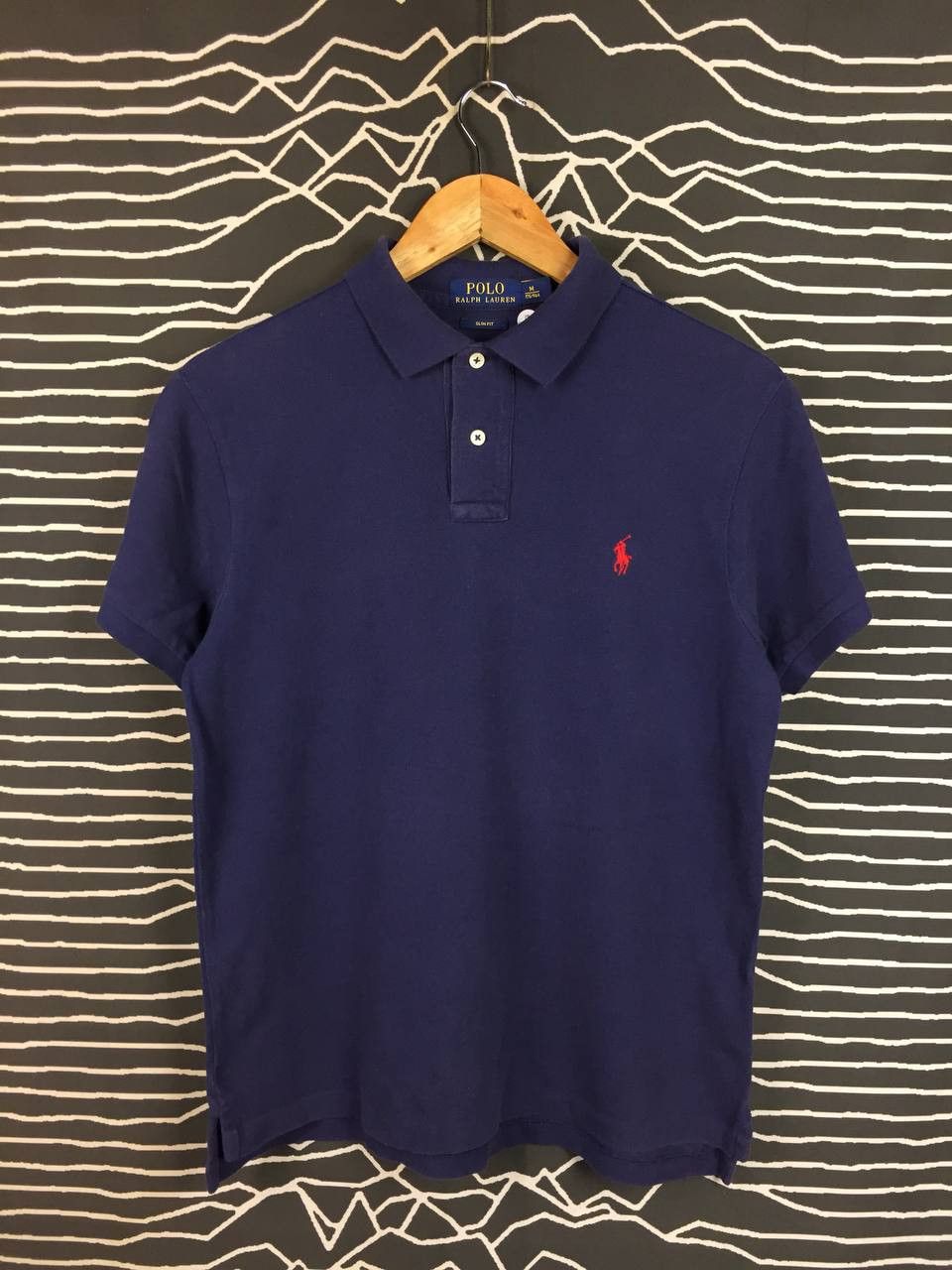 Polo Ralph Lauren Vtg Polo Ralph Lauren Pony Logo Slim Fit Polo Shirt Size US M / EU 48-50 / 2 - 1 Thumbnail