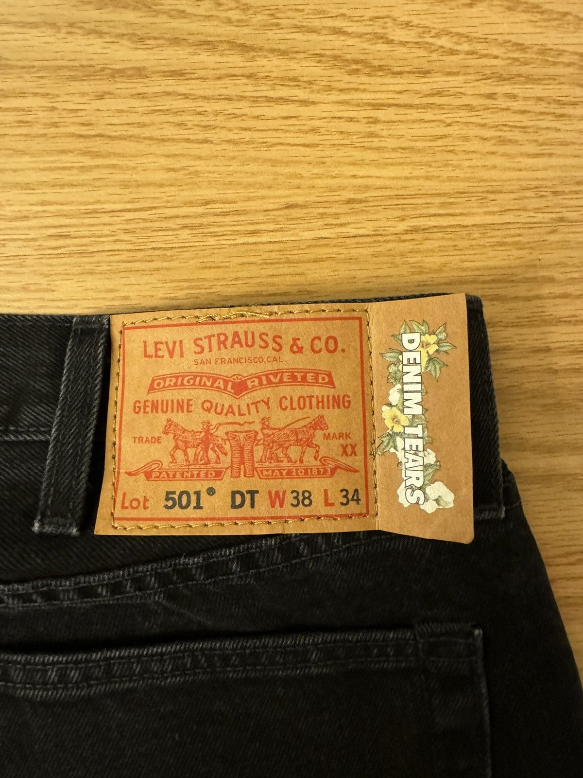 DENIM TEARS Denim Tears Cotton Wreath 501 Levi’s Jeans Size US 38 / EU 54 - 3 Thumbnail