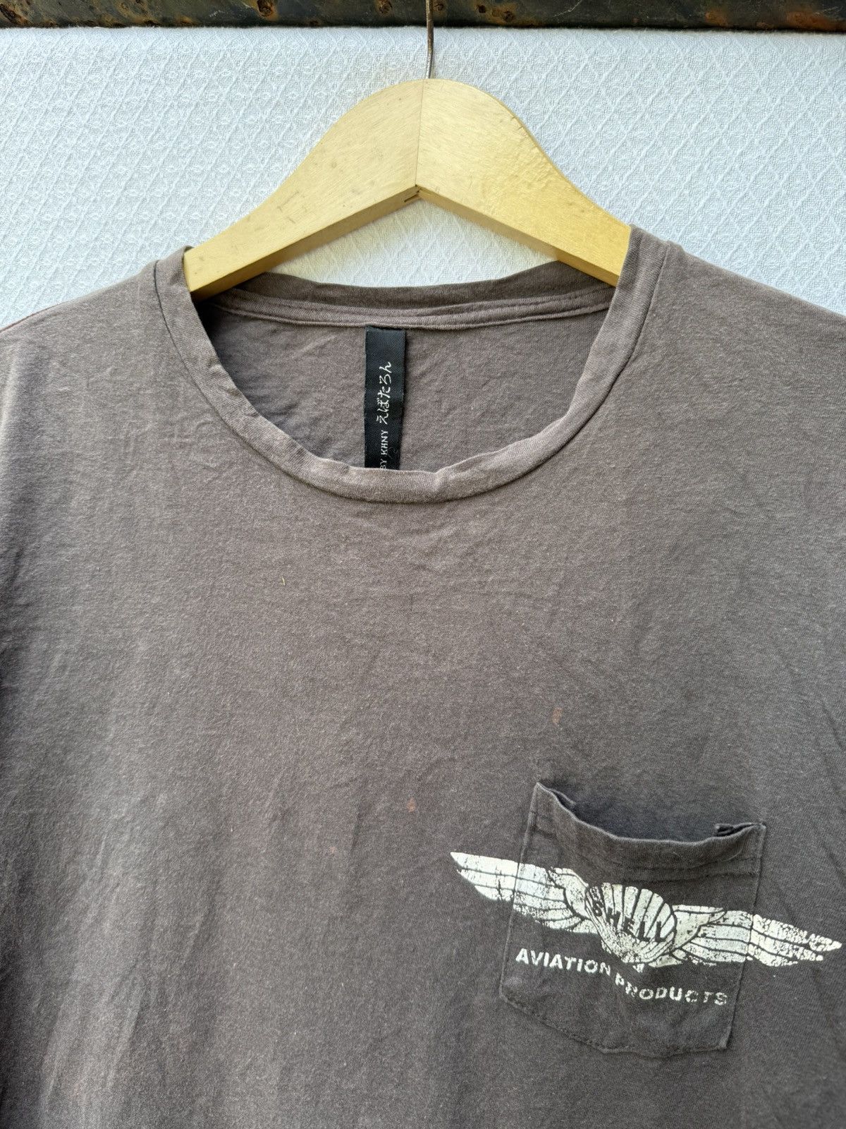 Hysteric Glamour SHELL AVIATION PRODUCTS POCKET LONGSLEEVE Size US M / EU 48-50 / 2 - 6 Thumbnail