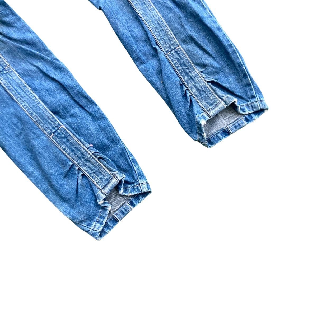 Marithe + Francois Girbaud × Seditionaries VINTAGE MARITHE FRANCOIS GIRBAUD BONDAGE JEANS Size US 32 / EU 48 - 9 Thumbnail