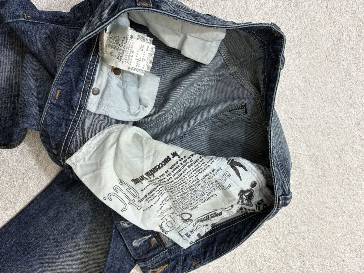 Diesel 2000s Diesel superwide wash denim pants y2k style Size US 30 / EU 46 - 8 Thumbnail