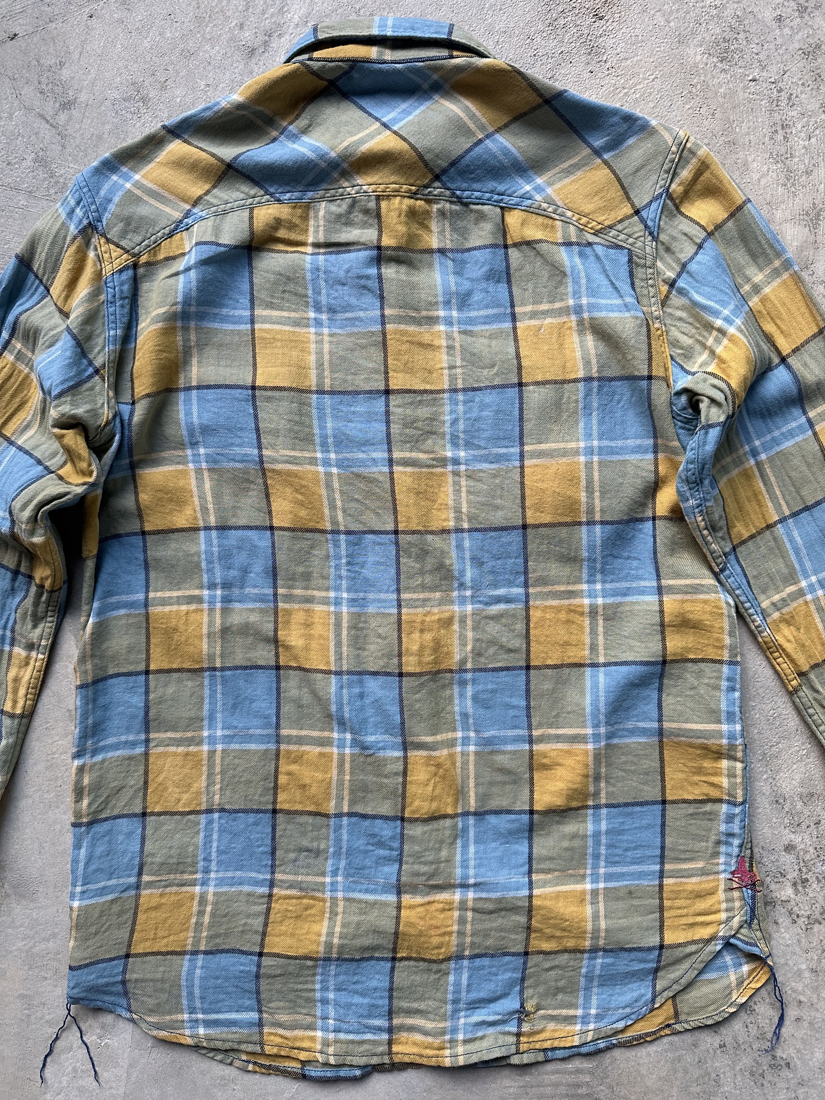 Hysteric Glamour Hysteric Glamour Gusset Tartan Plaid Long Sleeve Shirt Size US S / EU 44-46 / 1 - 4 Thumbnail