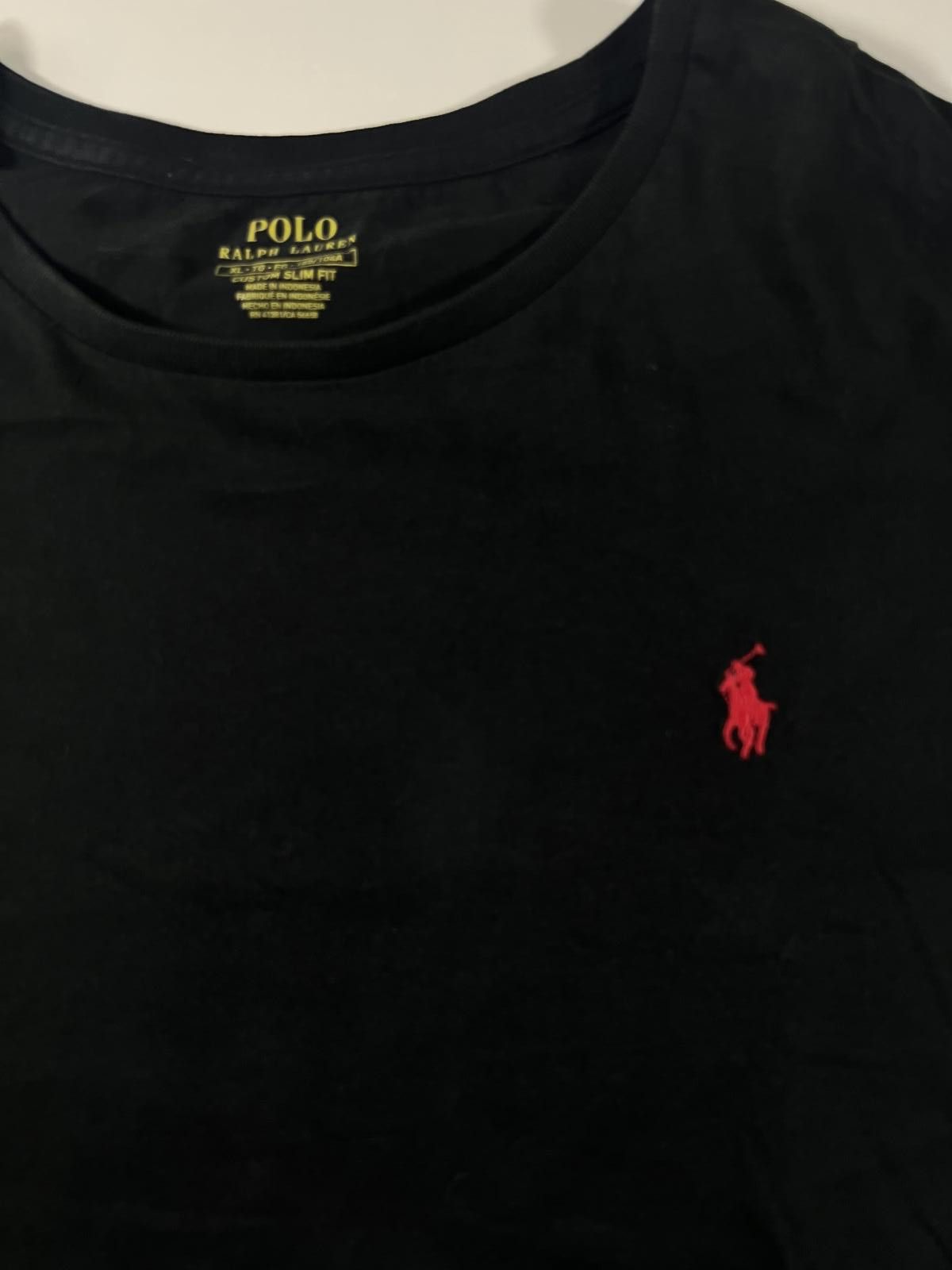 Polo Ralph Lauren Polo Ralph Lauren Men's Black Short Sleeve T-Shirt Size US L / EU 52-54 / 3 - 2 Thumbnail